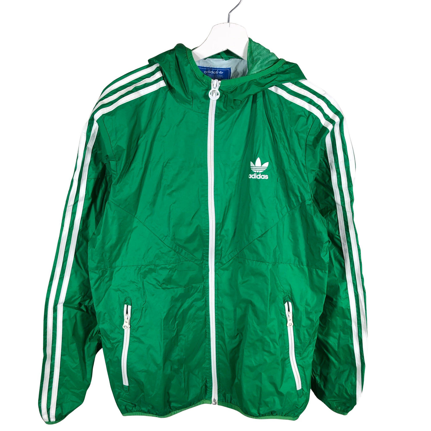 Miesten Adidas - Ulkoilutakki, koko S - Vihreä (1)