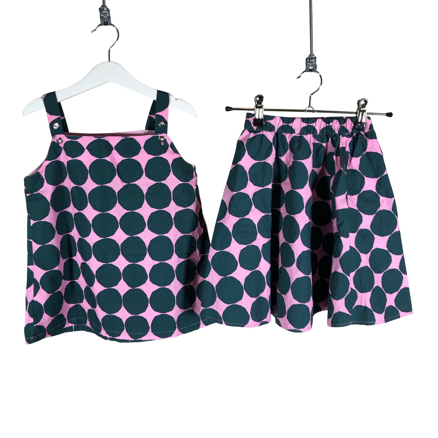 Tyttöjen Marimekko - Toppi, koko 128 - 134 - Vihreä (1)