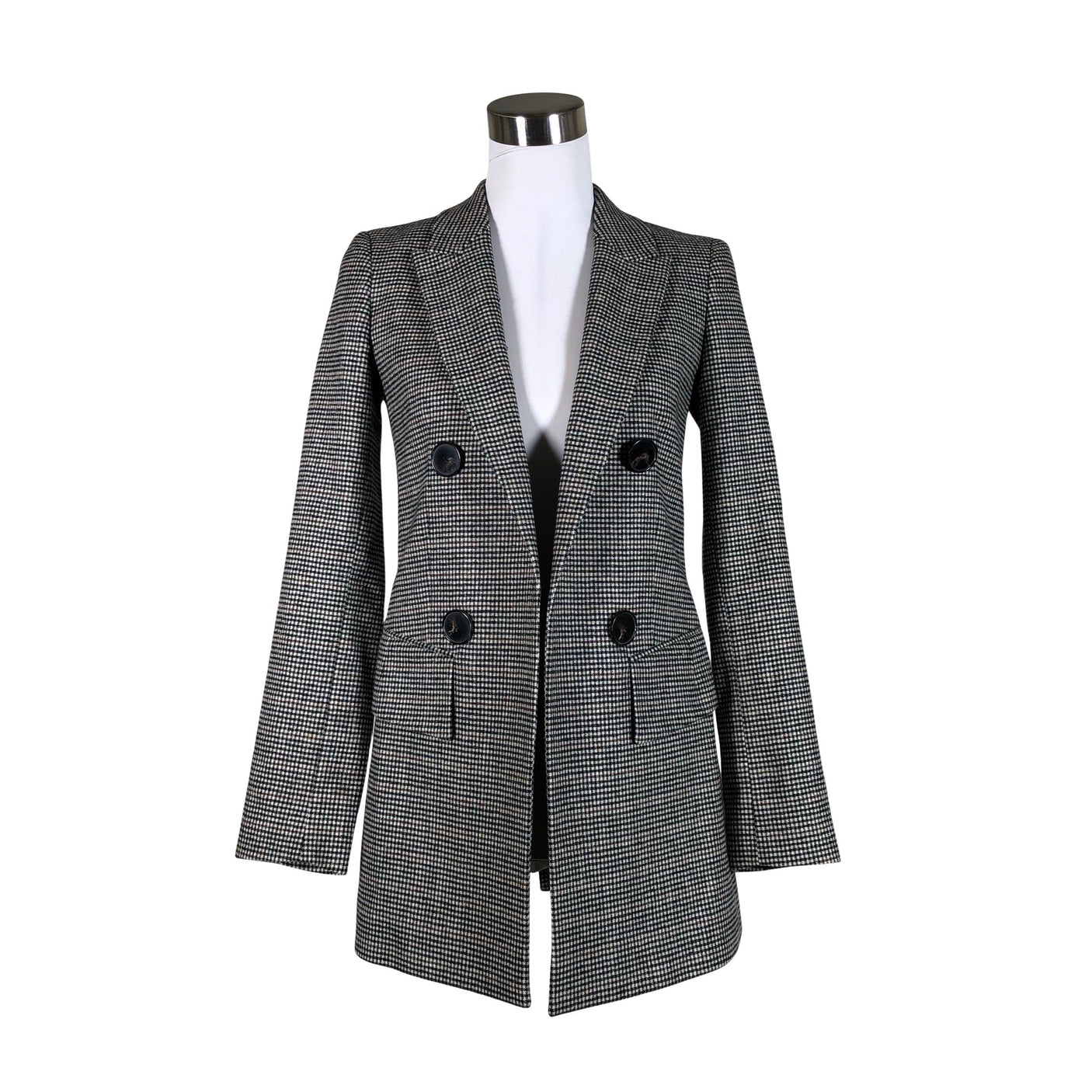 Naisten Massimo Dutti - Jakku, koko 32 - Musta (1)