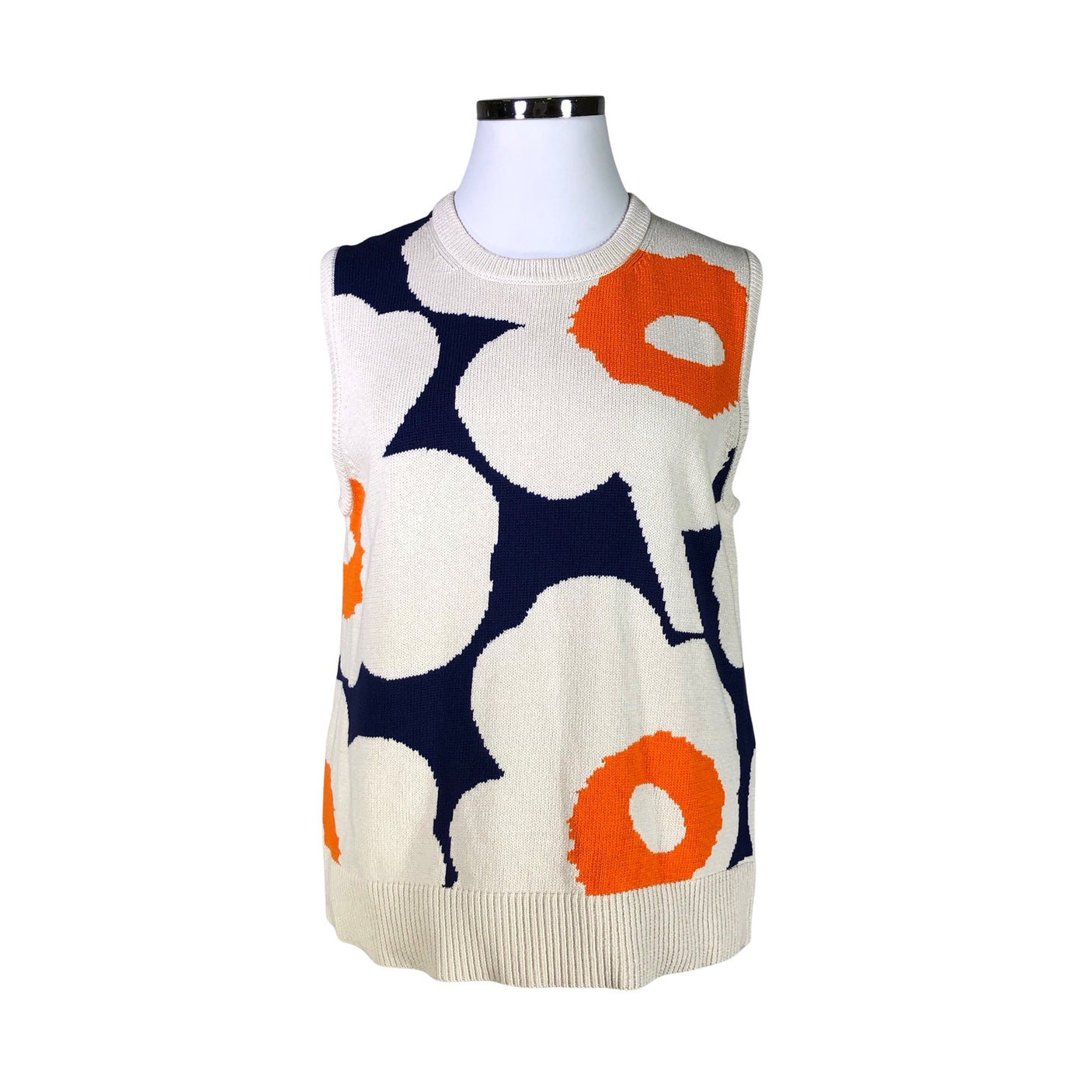 Naisten Marimekko - Neuleliivi, koko 42 - Beige (1)