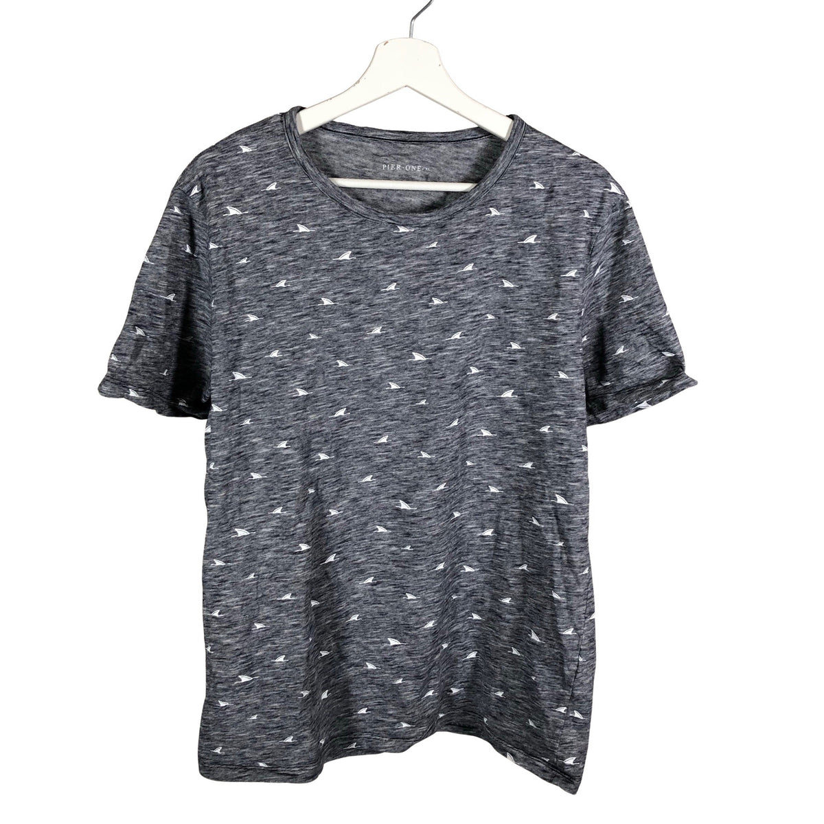 Miesten Pier One - T-paita, koko XL - Harmaa (1)