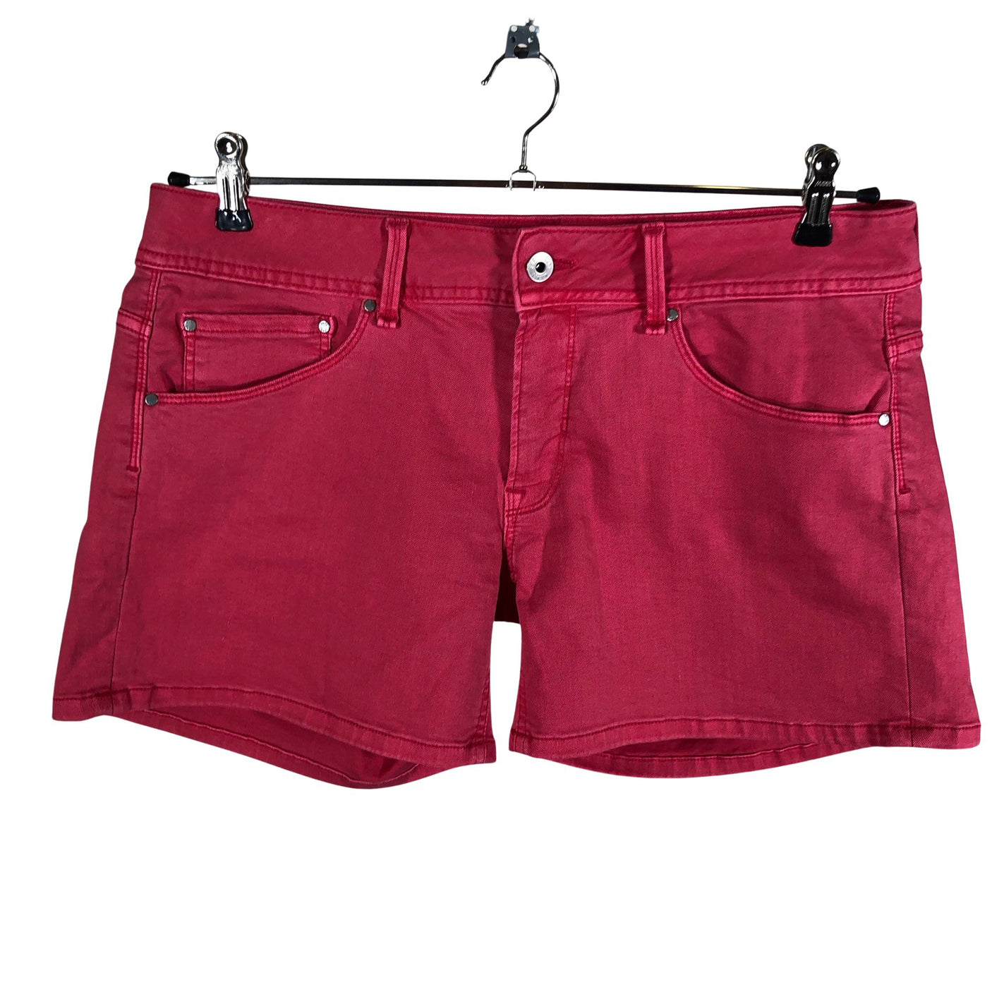 Naisten Pepe Jeans - Farkkushortsit, koko 40 - Pinkki (1)