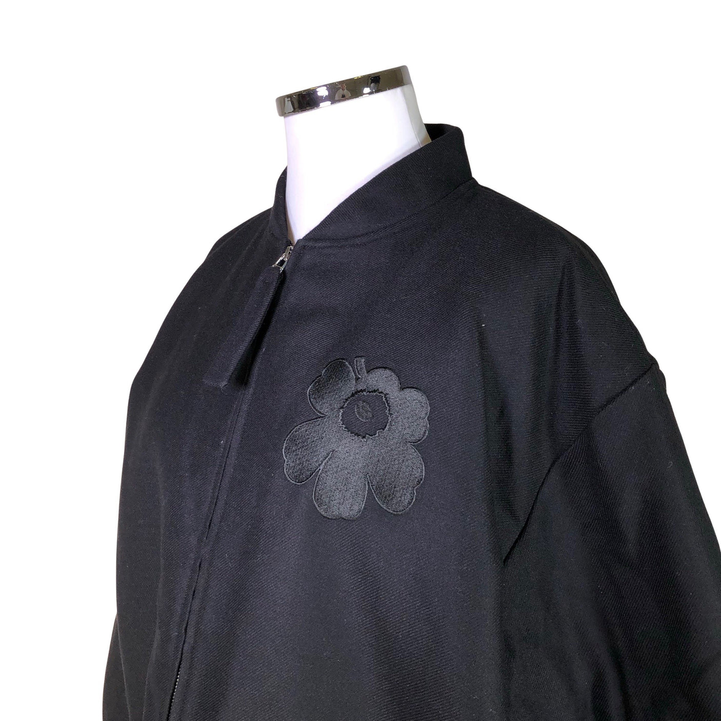 Naisten Marimekko - Villakangastakki, koko 44 - Musta (3)