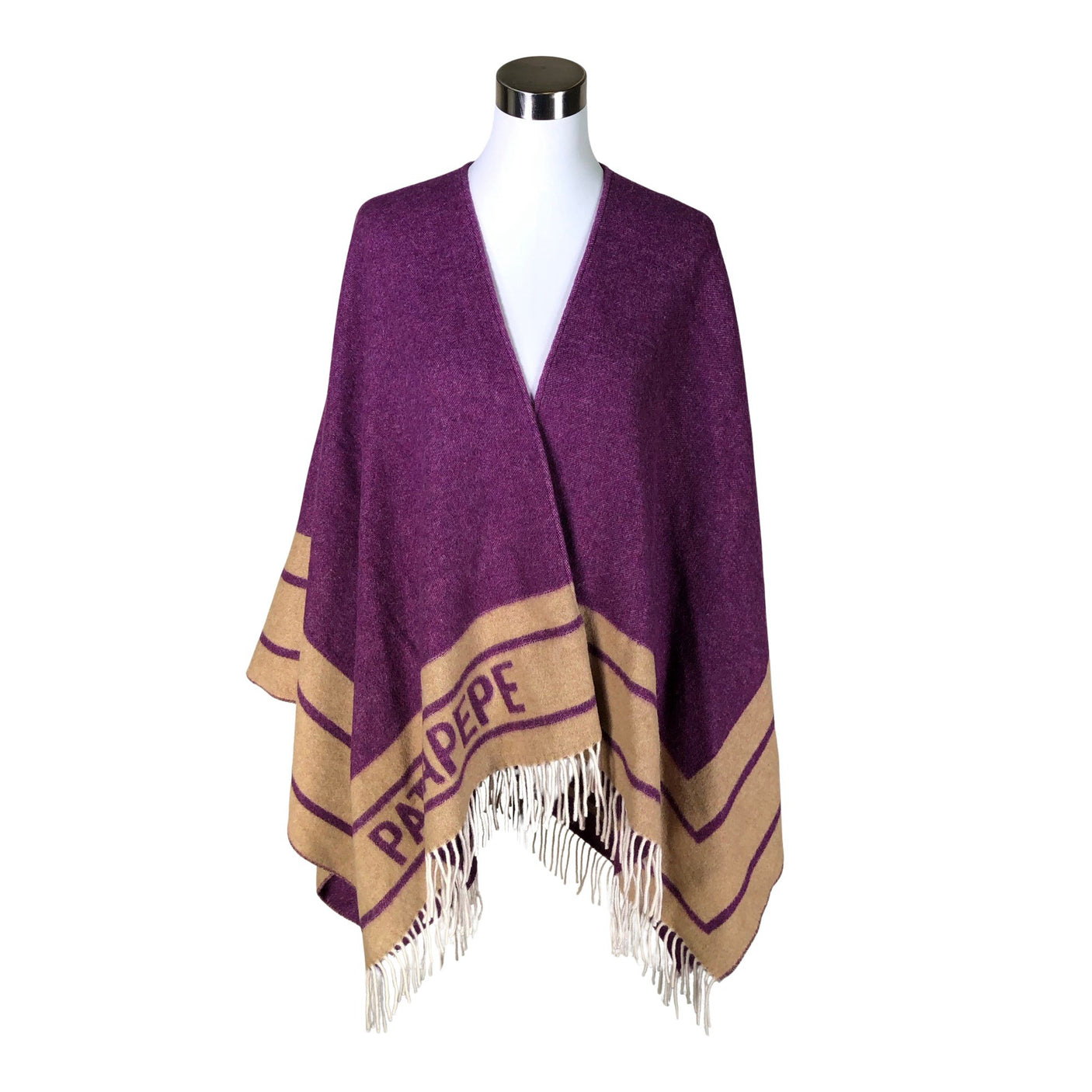 Naisten Patrizia Pepe - Hartiahuivi, koko Maxi - Violetti (1)