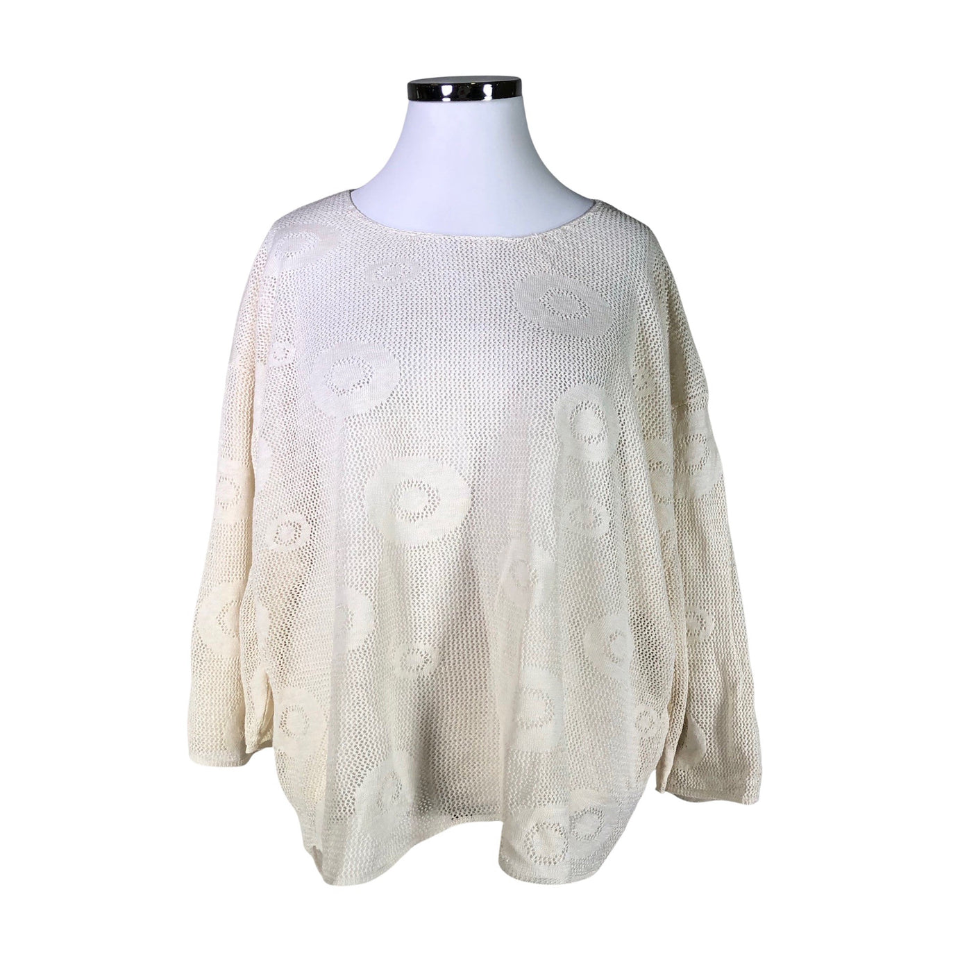 Naisten Gudrun Sjöden - Neulepaita, koko 48 - Luonnonvalkoinen (1)