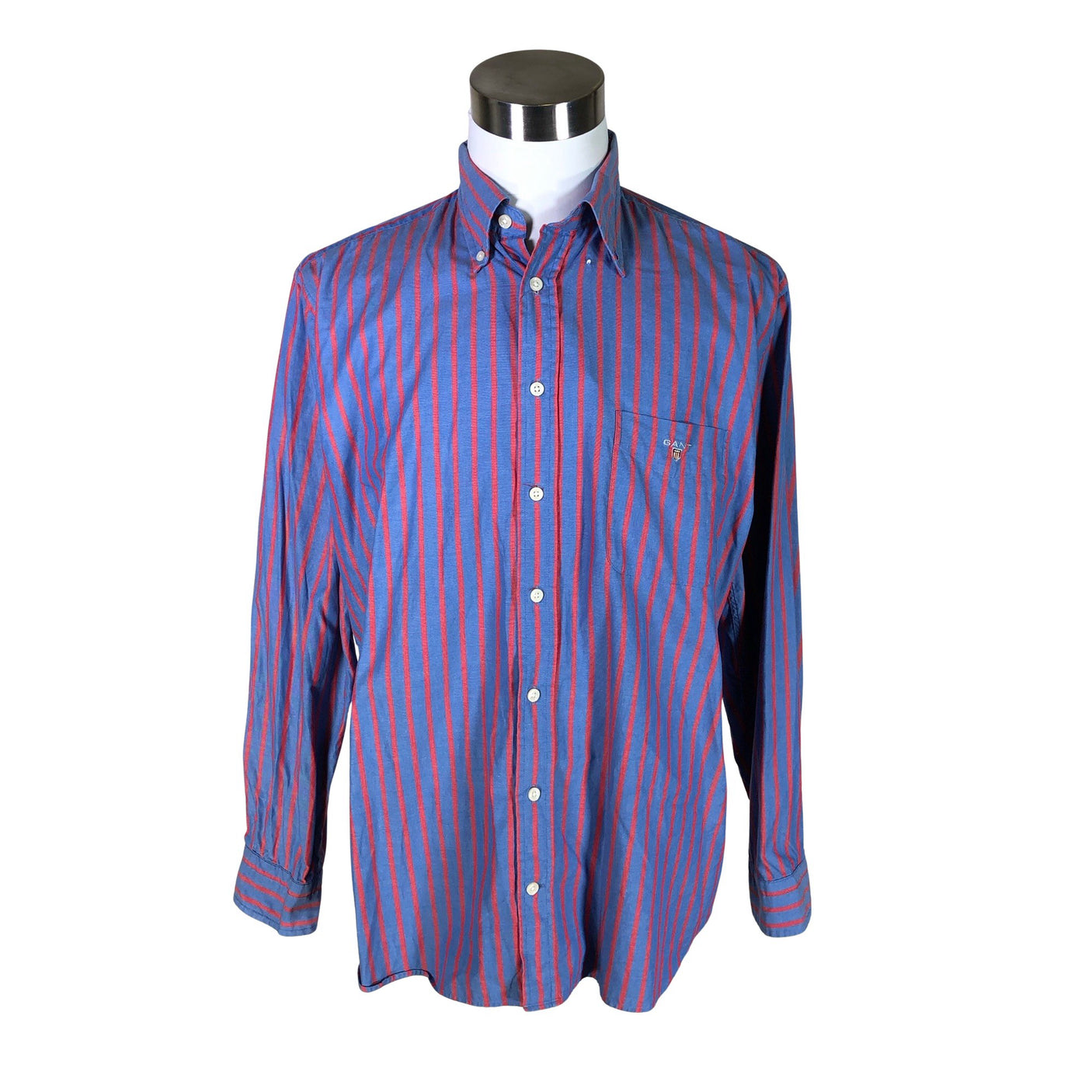 Miesten Gant - Kauluspaita, koko L - Sininen (1)