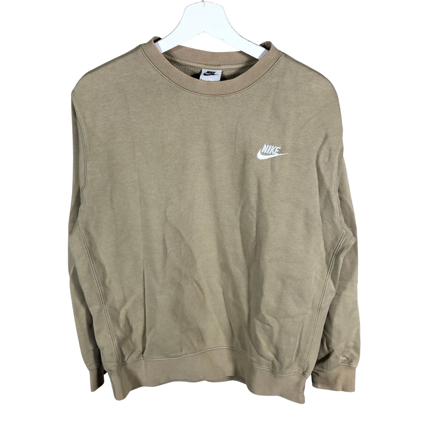 Miesten Nike - Collegepaita, koko S - Beige (1)
