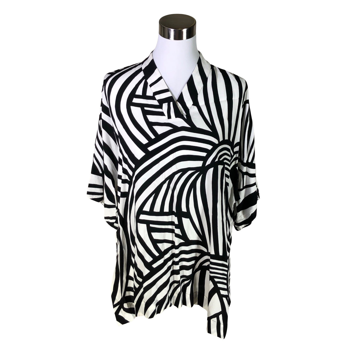 Naisten Marimekko - Sifonkitunika, koko 38 - Valkoinen (1)