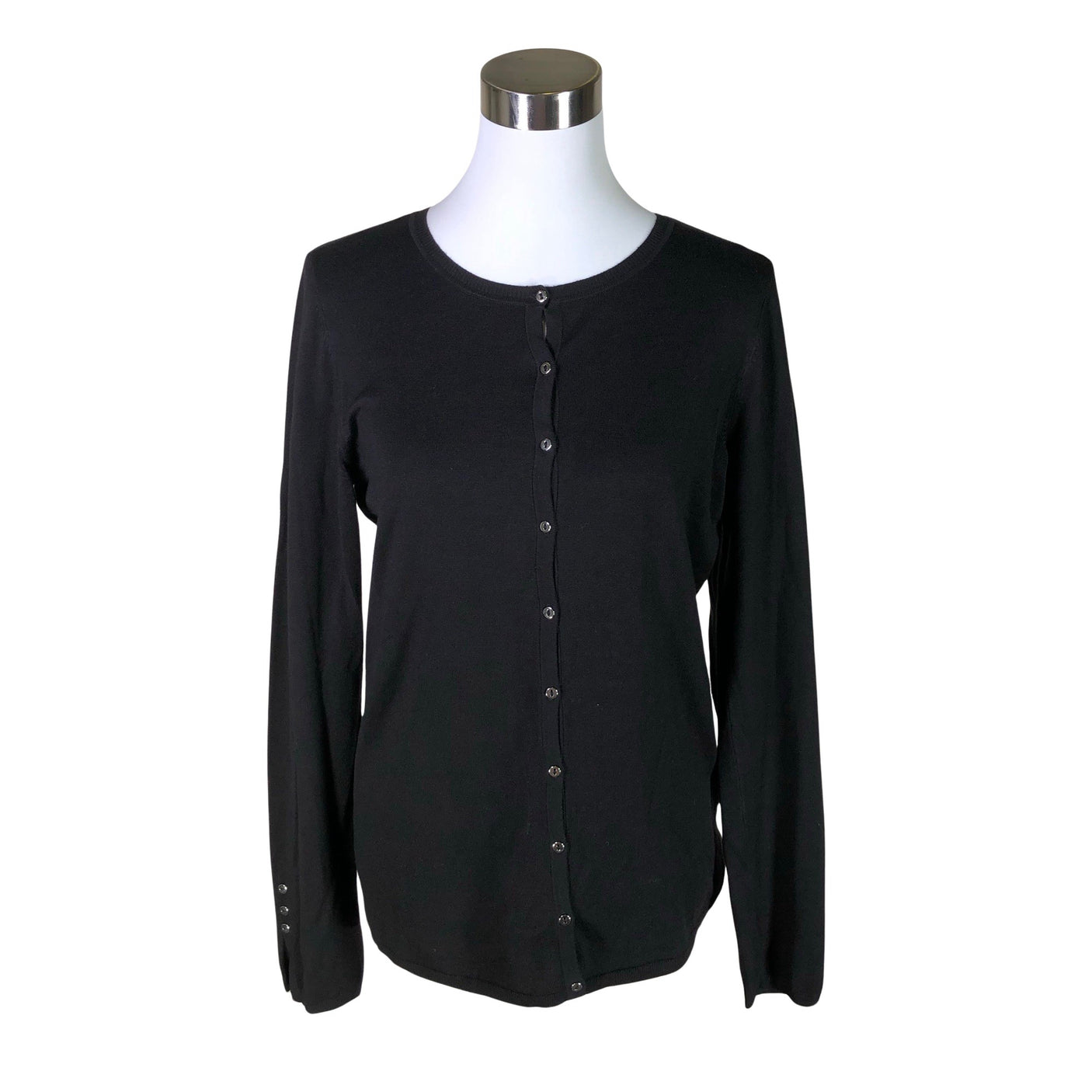 Naisten Esprit - Neuletakki, koko 40 - Musta (1)