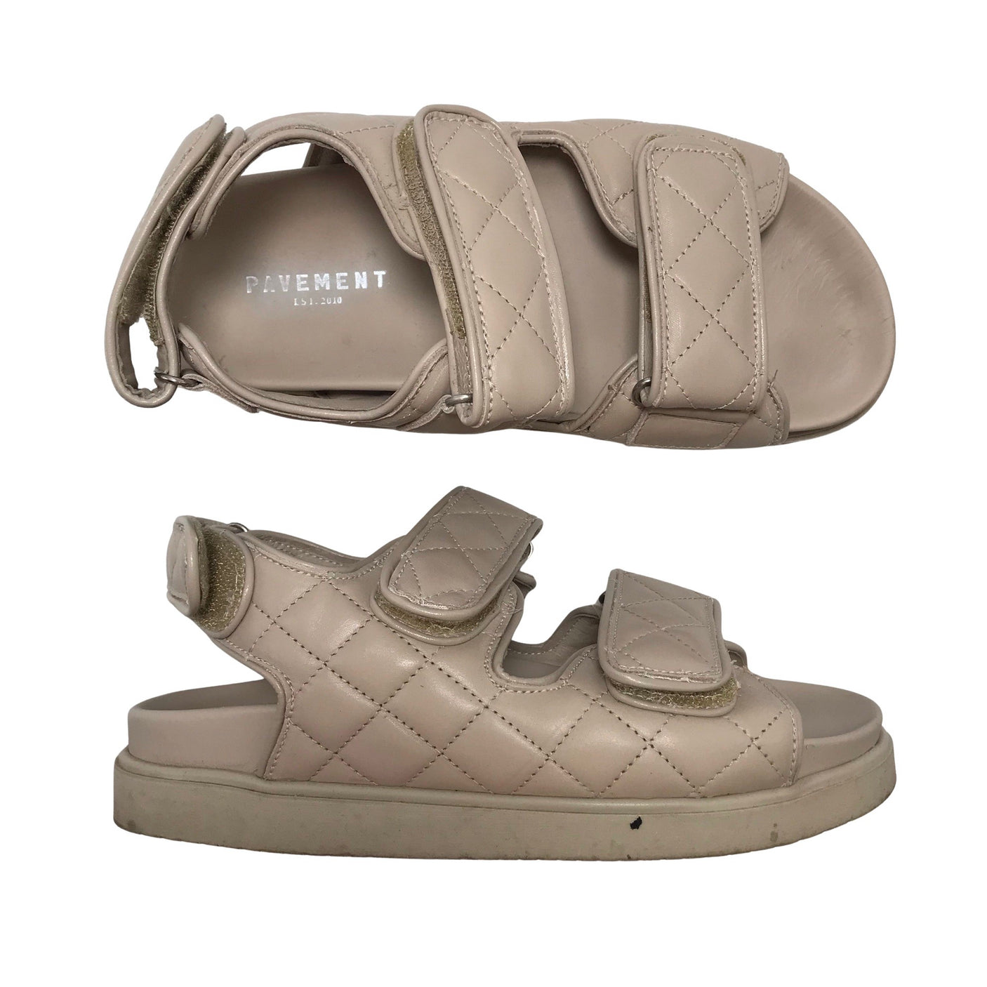 Naisten Pavement - Sandaalit, koko 40 - Beige (1)