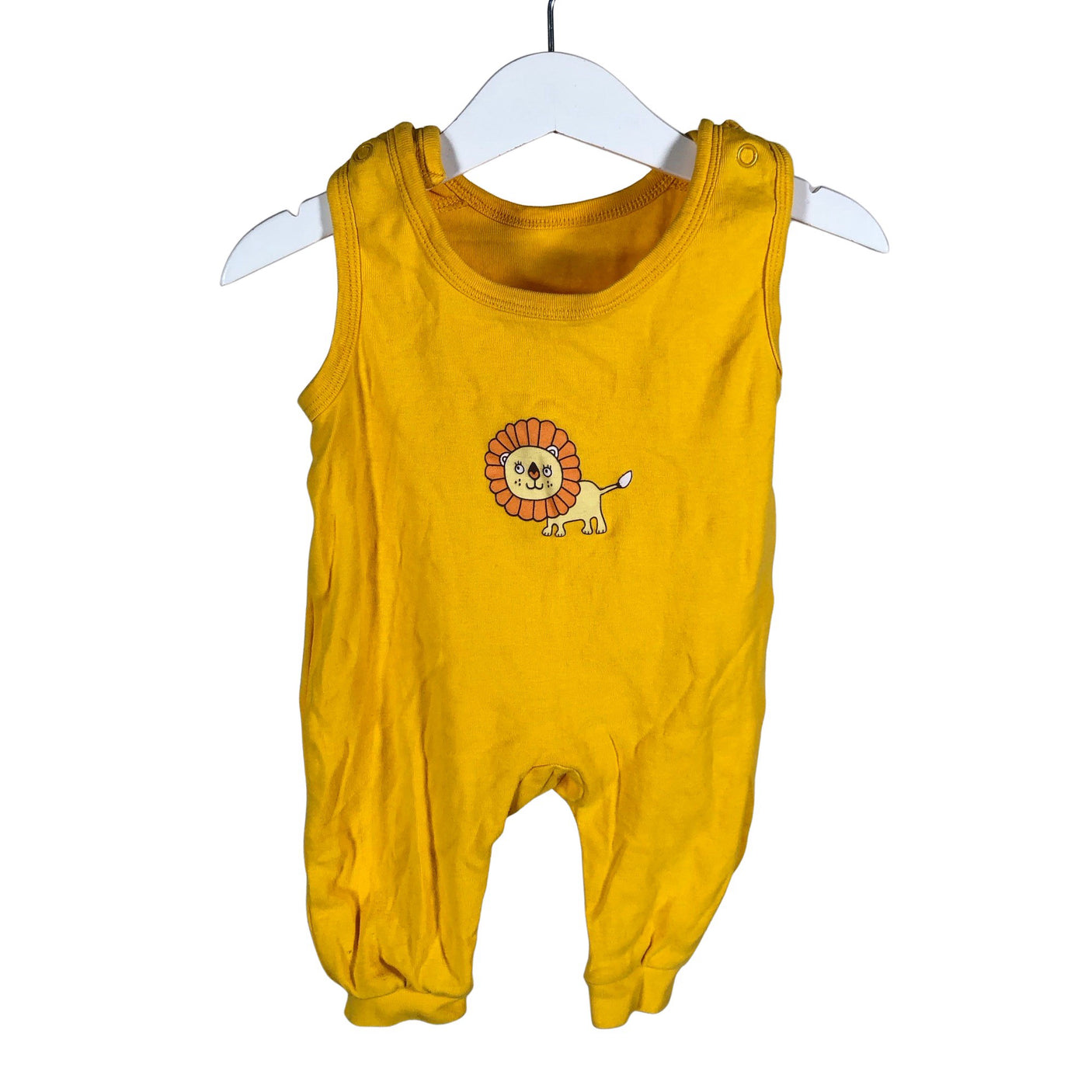 Unisex Veikka & Venla - Haalari, koko 56 - 62 - Keltainen (1)