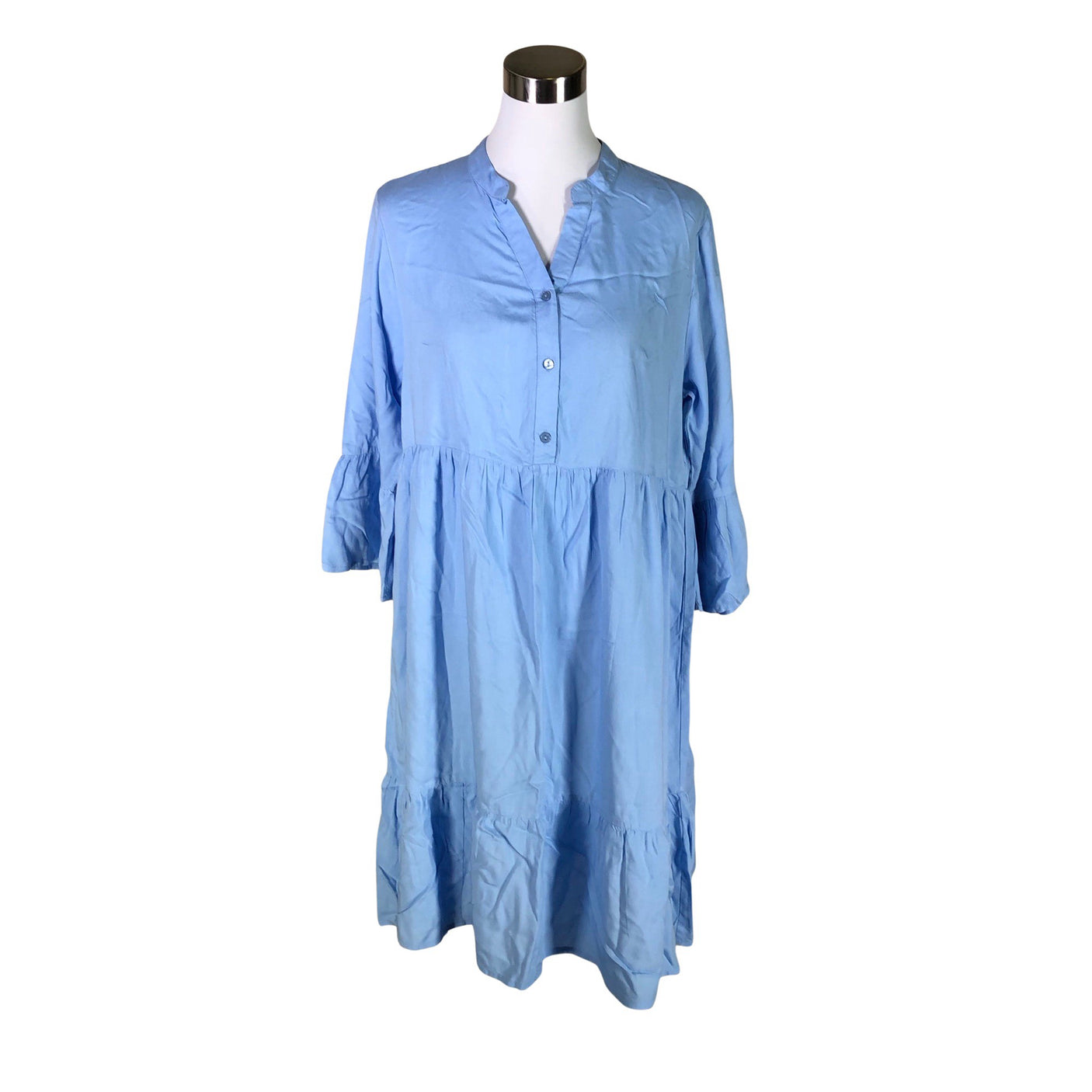 Naisten M.A.P.P Jeans - Sifonkimekko, koko 38 - Vaaleansininen (1)