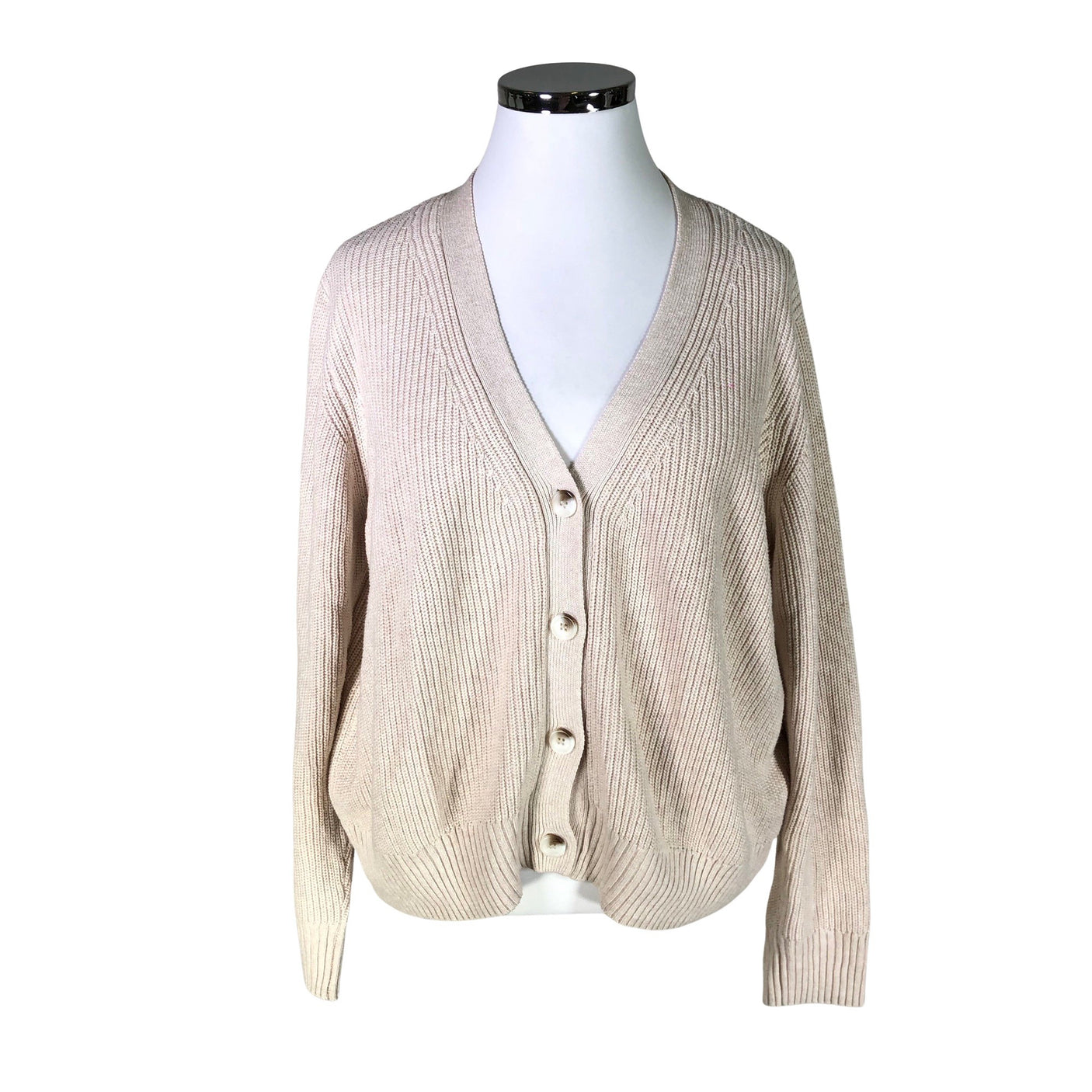 Naisten Nanso - Neuletakki, koko 44 - Beige (1)