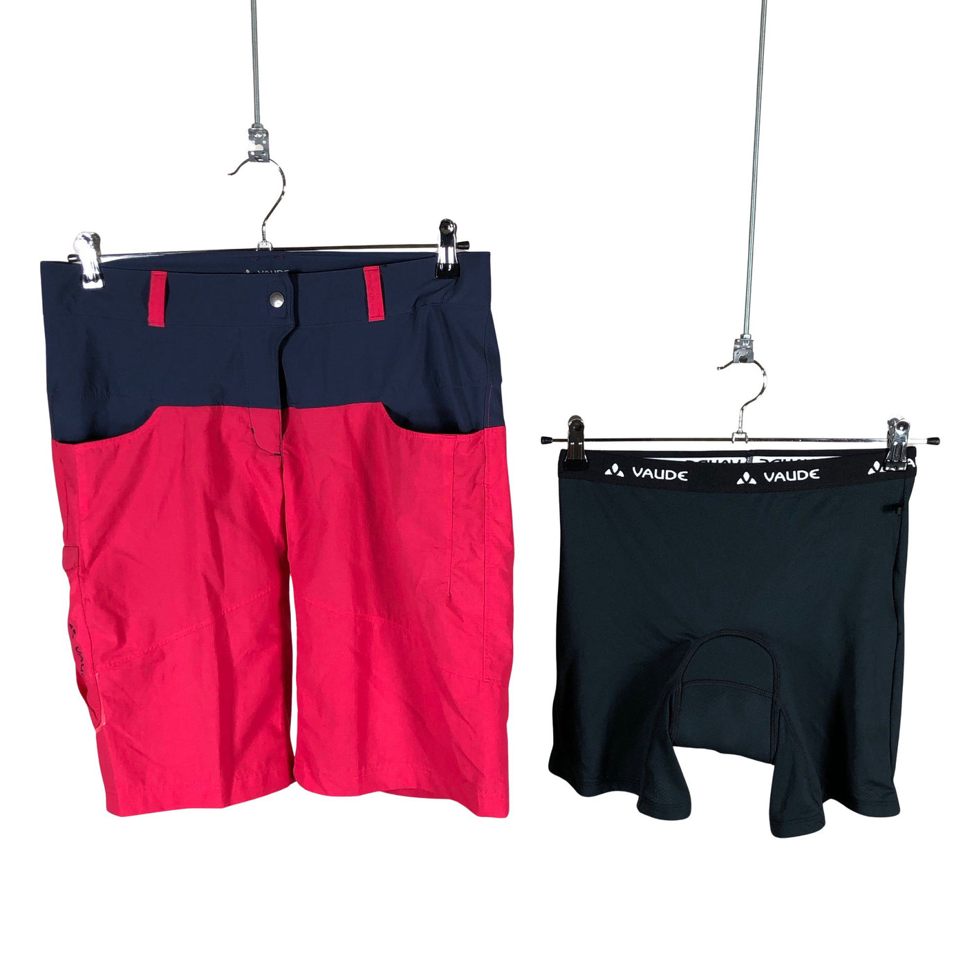 Naisten Vaude - Urheilushortsit, koko 40 - Pinkki (3)