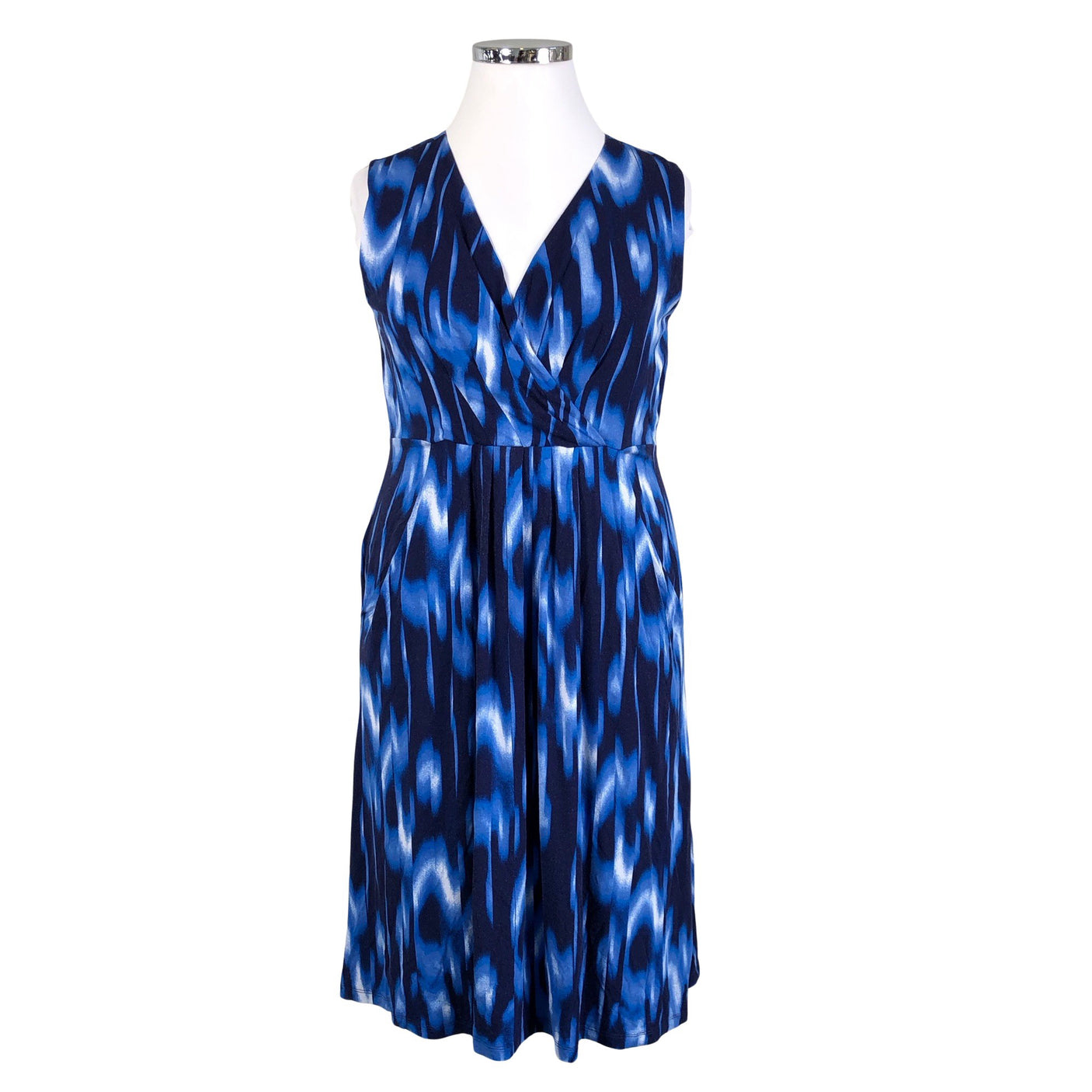 Naisten Laura Ashley - Trikoomekko, koko 42 - Sininen (1)