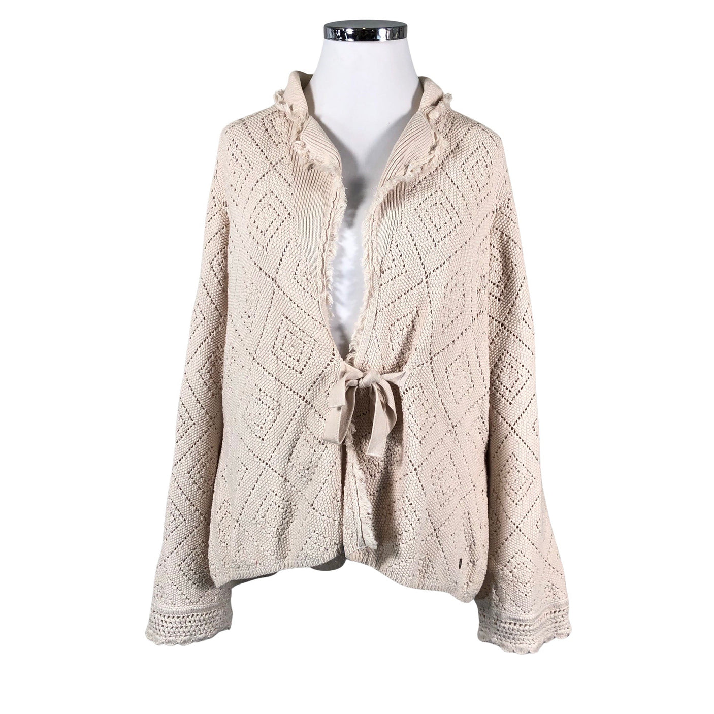 Naisten Odd Molly - Neuletakki, koko 44 - Beige (1)