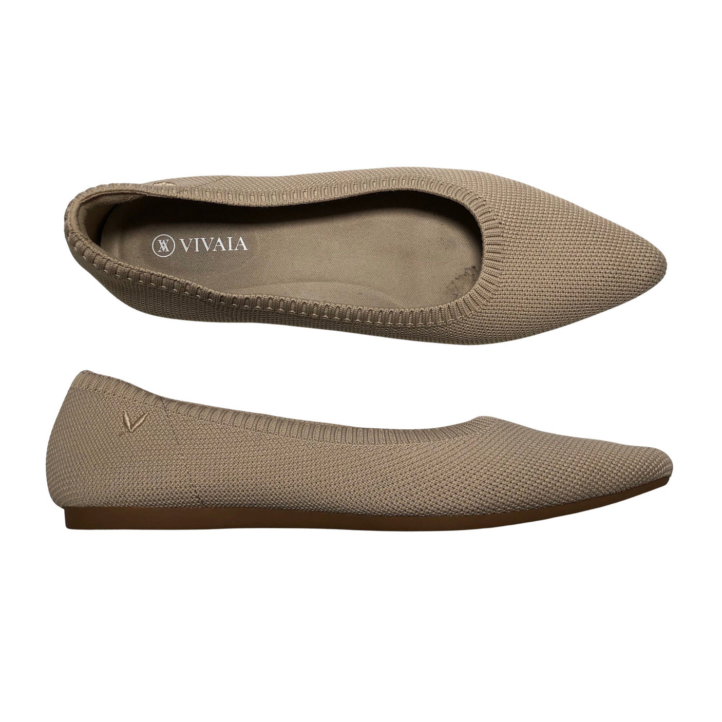 Naisten Vivaia - Ballerinat, koko 38 - Beige (1)