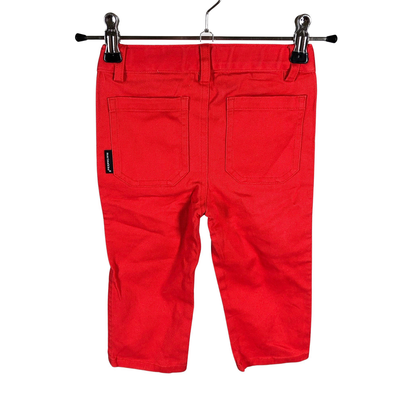 Unisex Marimekko - Farkut, koko 80 - 86 - Punainen (2)