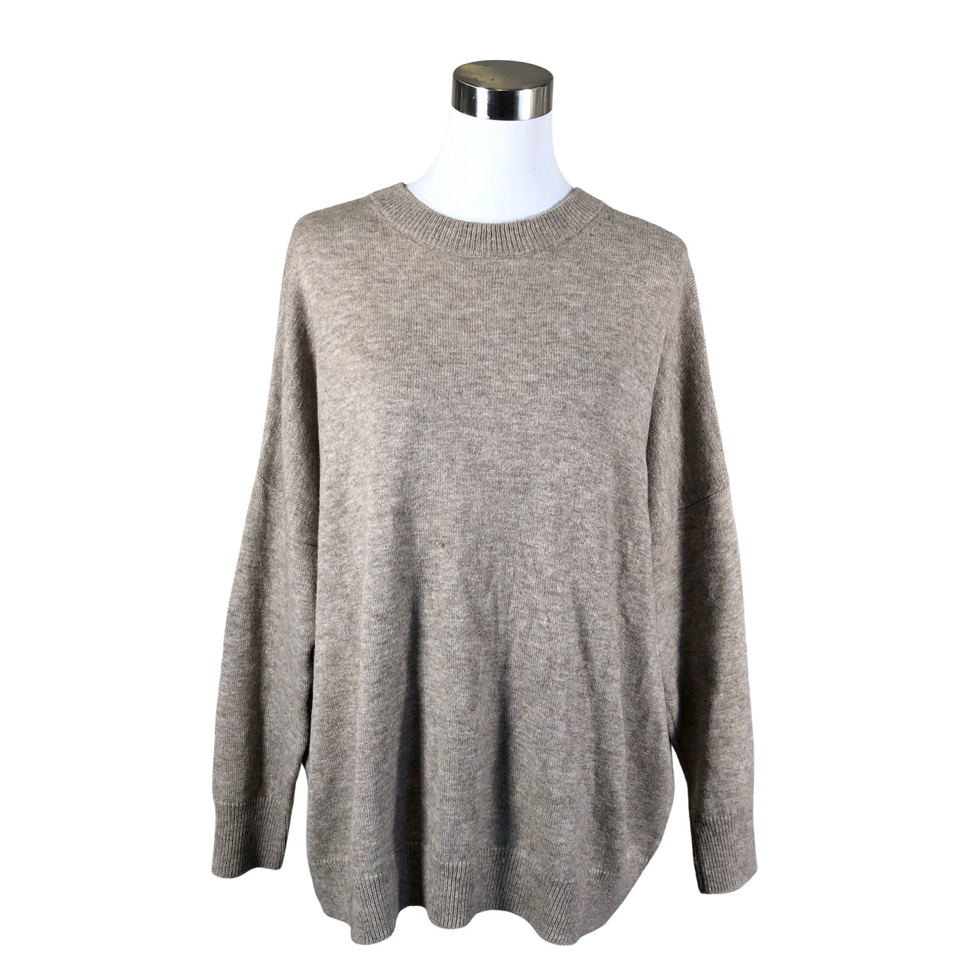 Naisten Muji - Neulepaita, koko 38 - Ruskea (1)