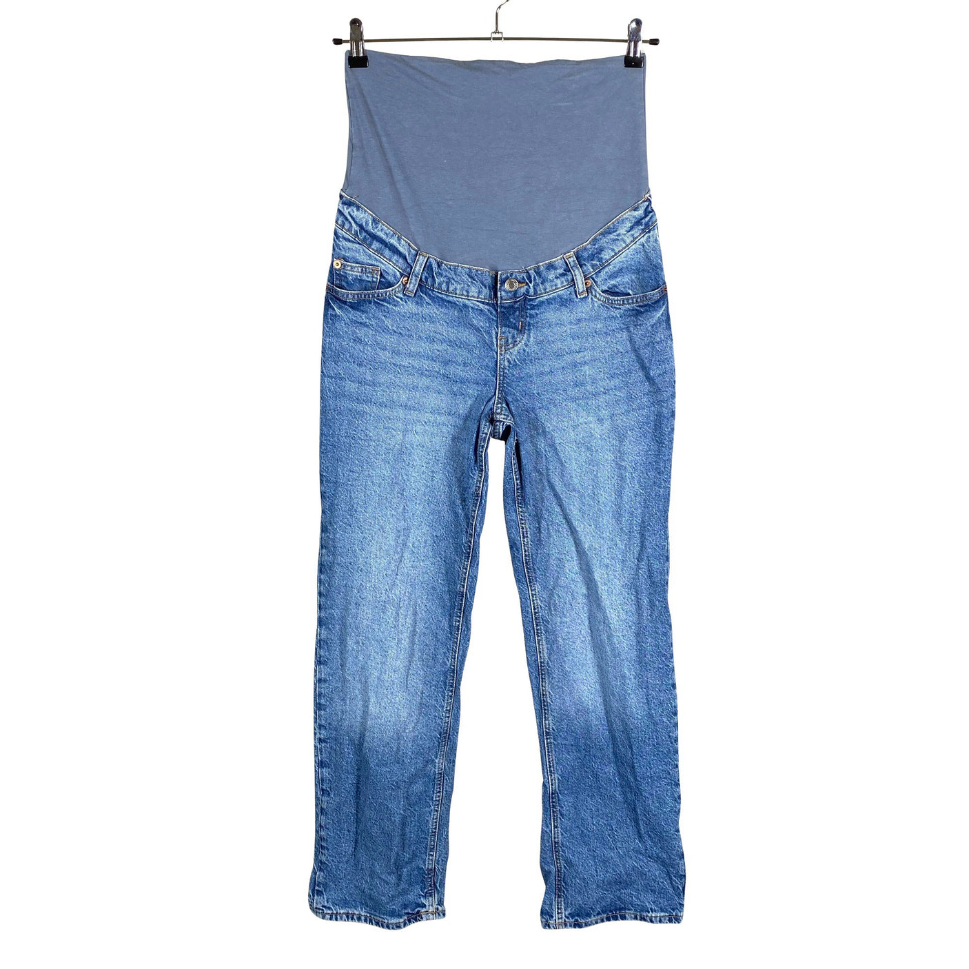 Naisten H&M Mama - Farkut, koko 38 - Vaaleansininen (1)