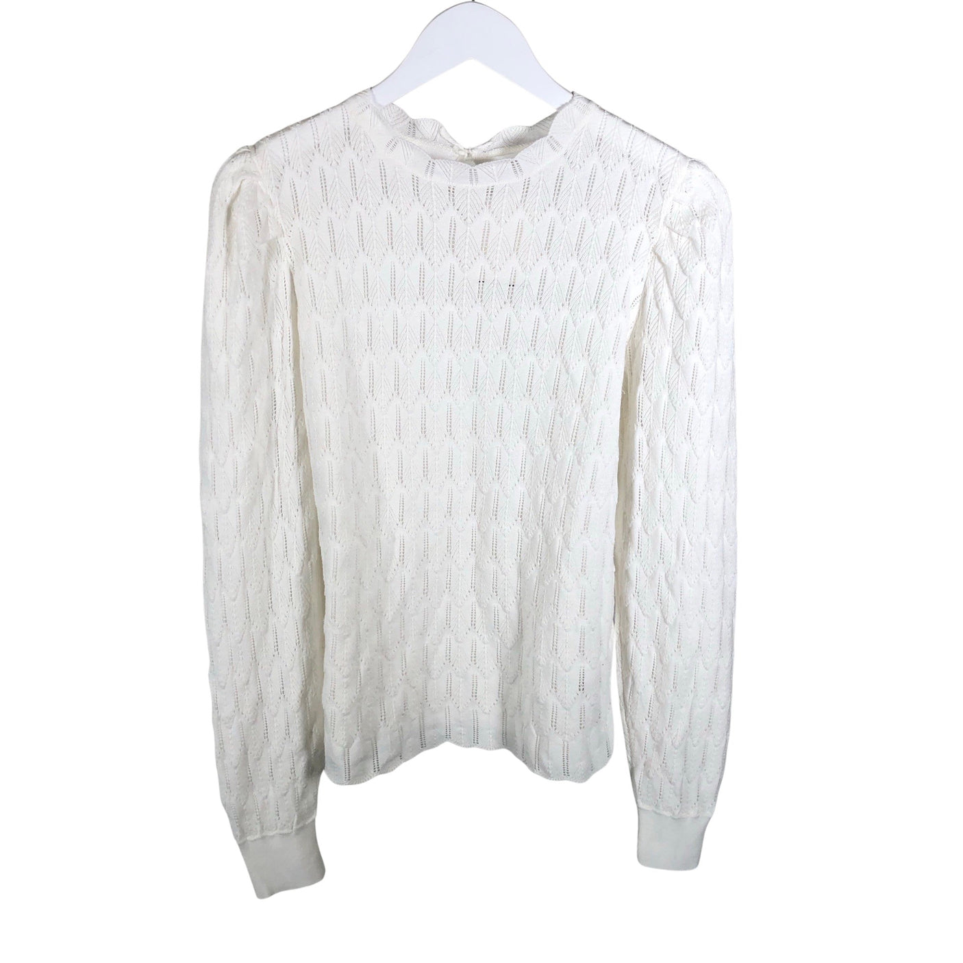 Tyttöjen Next - Neulepaita, koko 158 - 164 - Valkoinen (1)