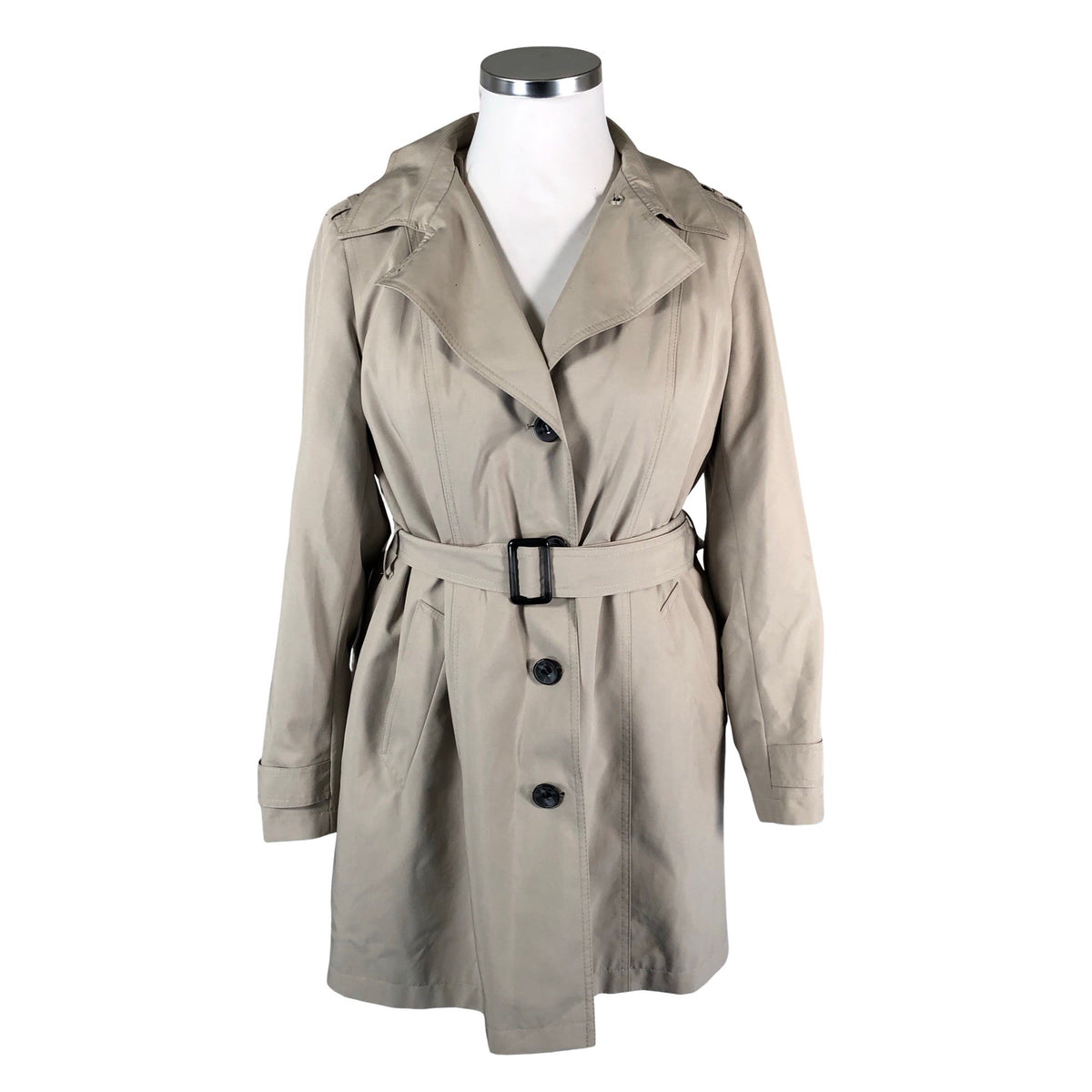 Naisten Marks&Spencer - Trenssitakki, koko 46 - Beige (1)