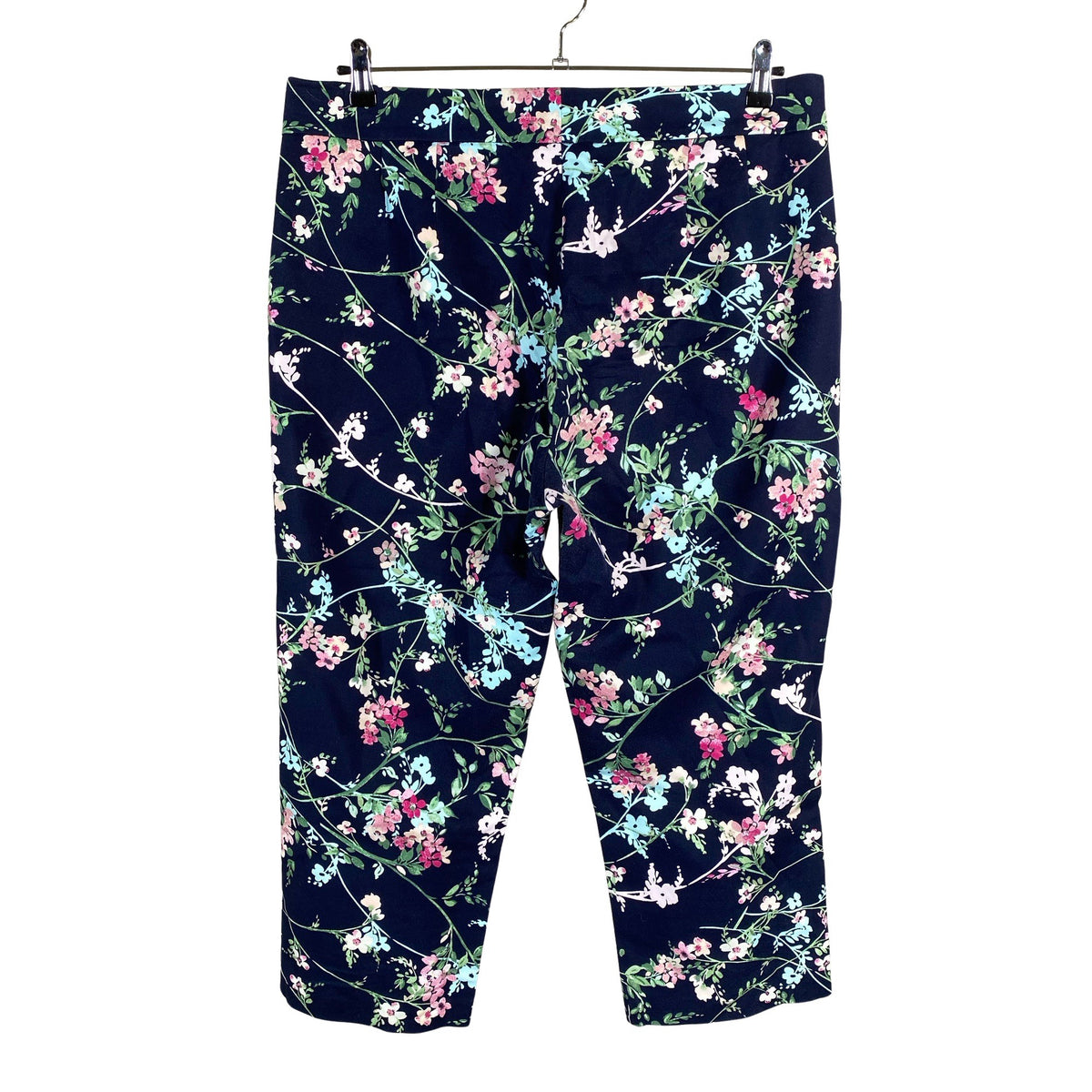 Naisten Marks&Spencer - Kangashousut, koko 44 - Sininen (2)