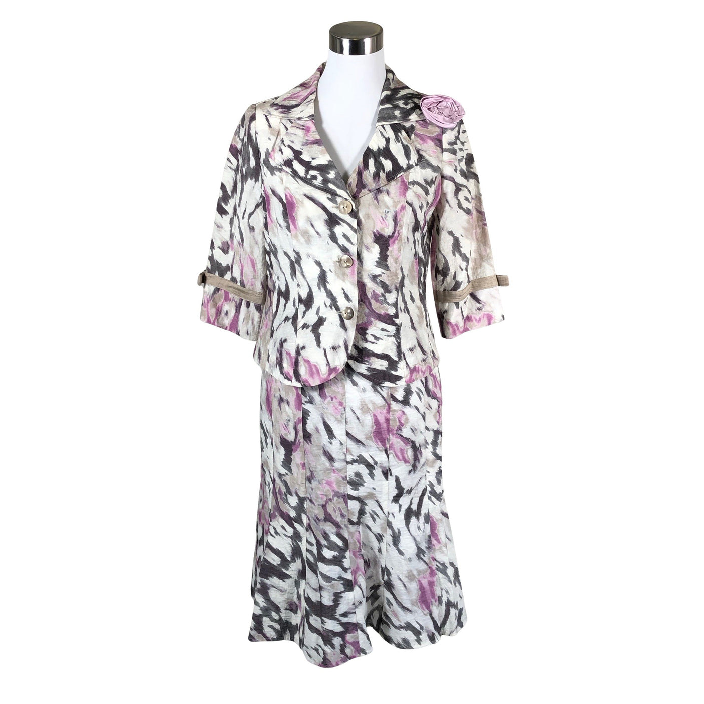 Naisten Voglia - Jakkupuku, koko 36 - Harmaa (1)