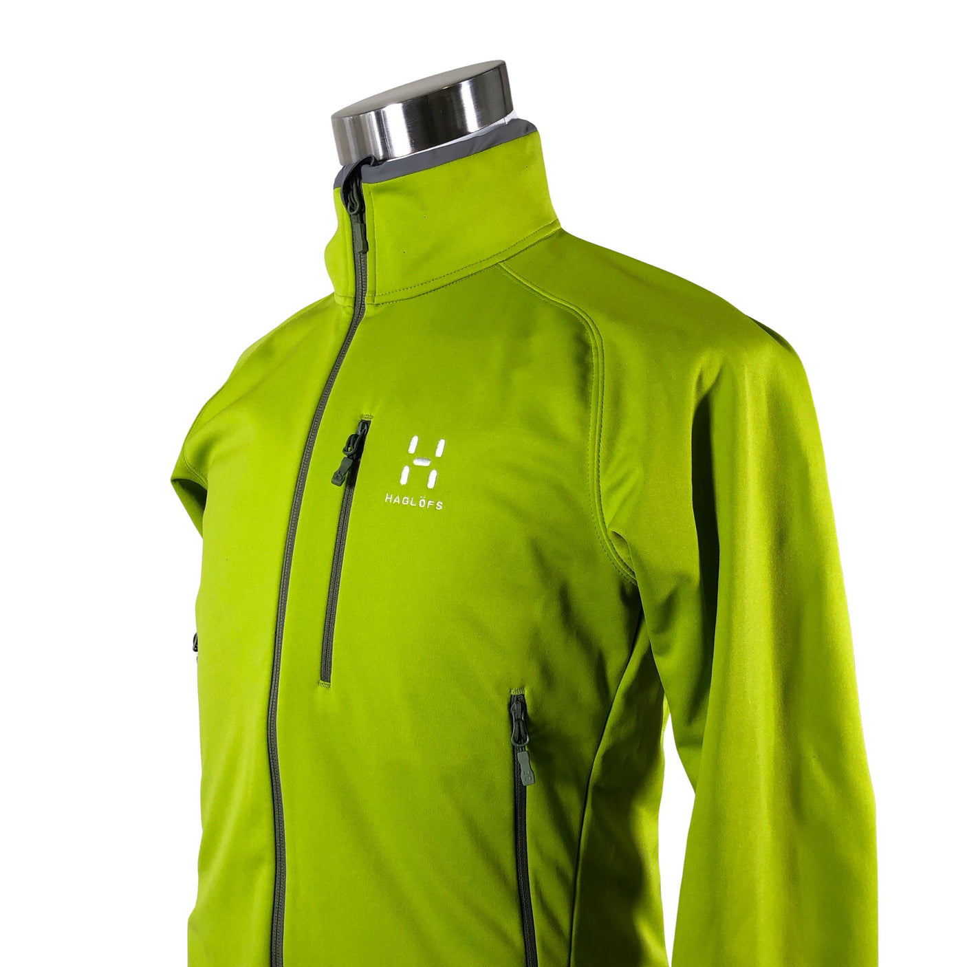 Miesten Haglöfs - Softshell-takki, koko S - Vihreä (2)