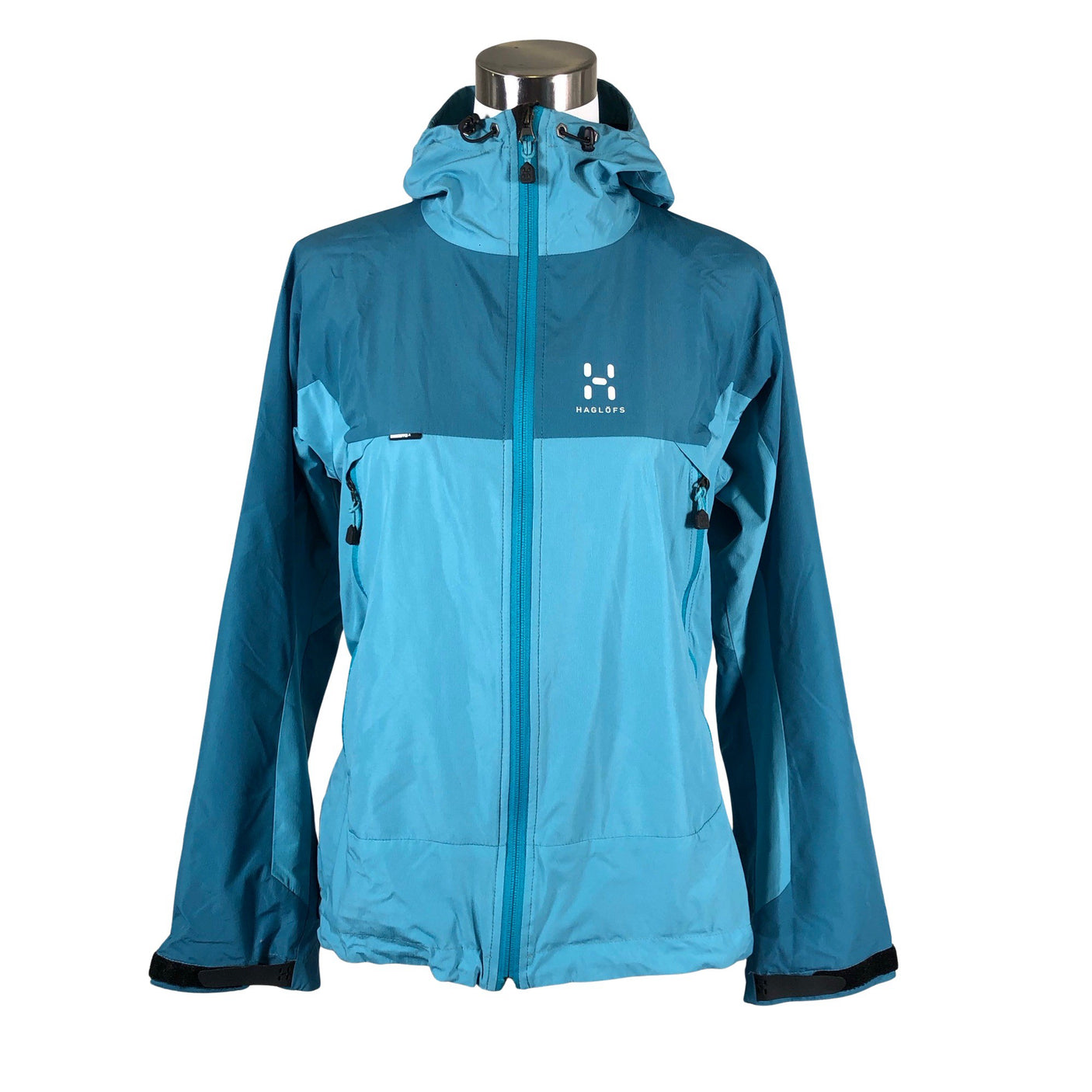 Naisten Haglöfs - Ulkoilutakki, koko 38 - Vaaleansininen (1)