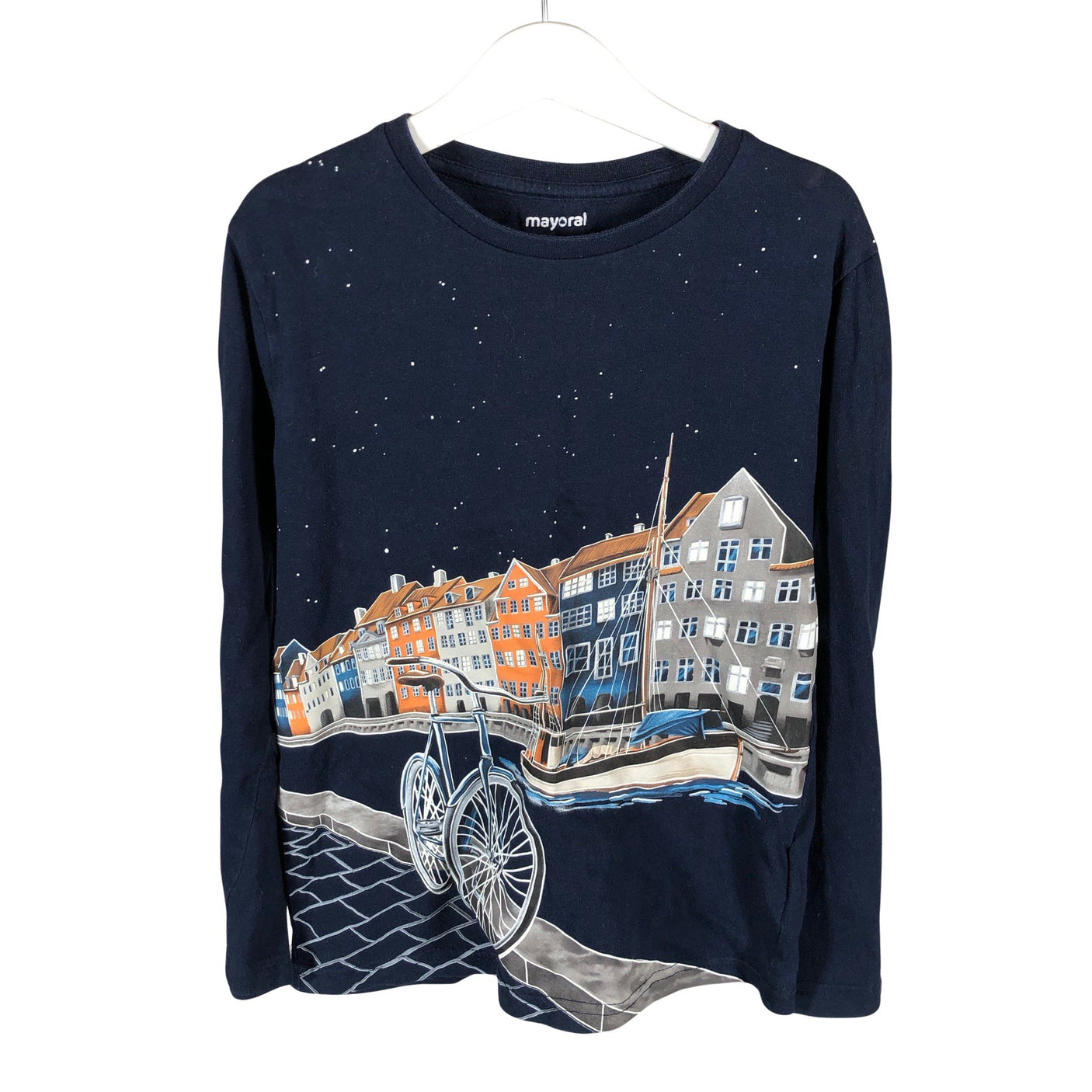 Unisex Mayoral - Trikoopaita, koko 128 - 134 - Sininen (1)