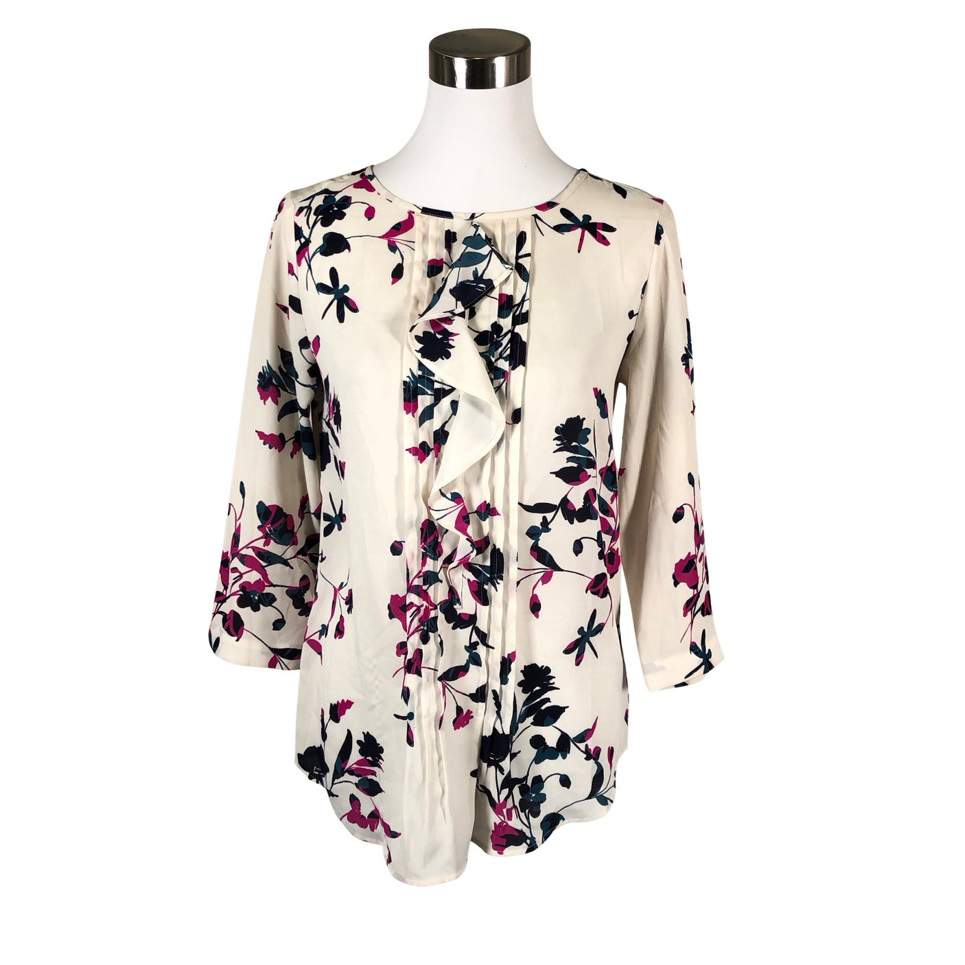 Naisten Van Heusen - Pusero, koko 34 - Luonnonvalkoinen (1)