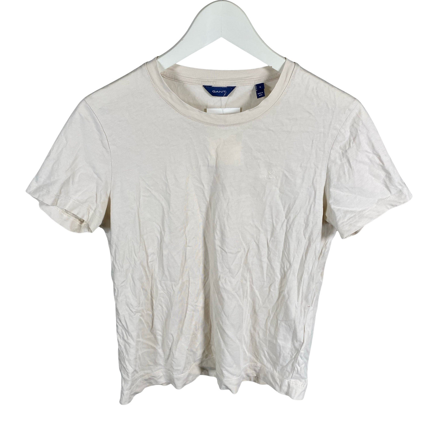 Naisten Gant - T-paita, koko 36 - Beige (1)