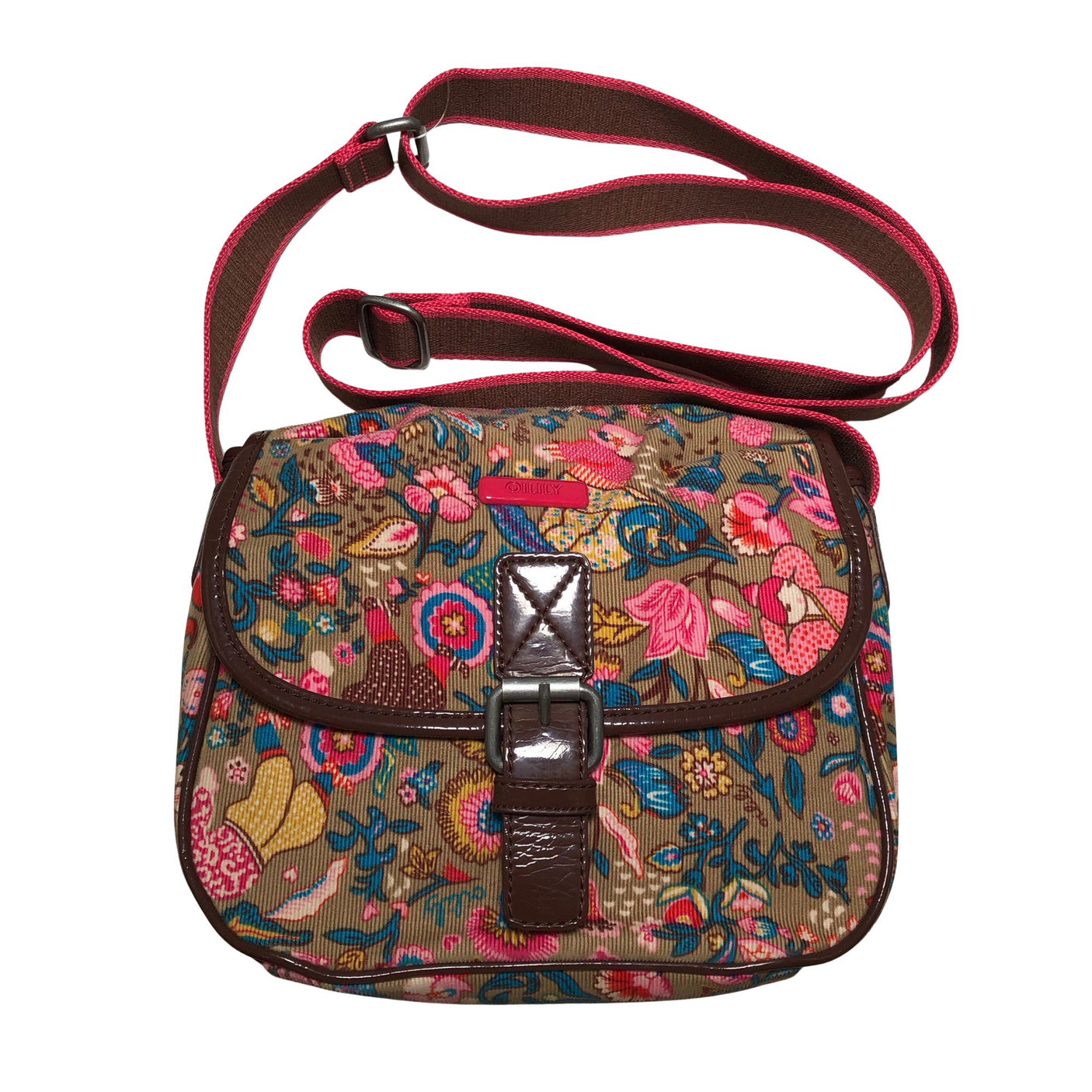 Naisten Oilily - Olkalaukku, koko Maxi - Ruskea (1)