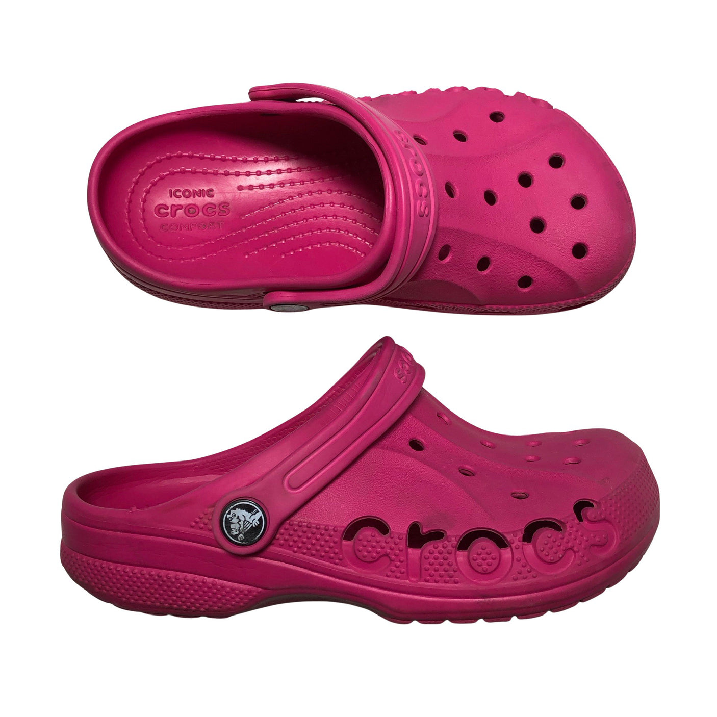 Unisex Crocs - Pistokkaat, koko 35 - Pinkki (1)