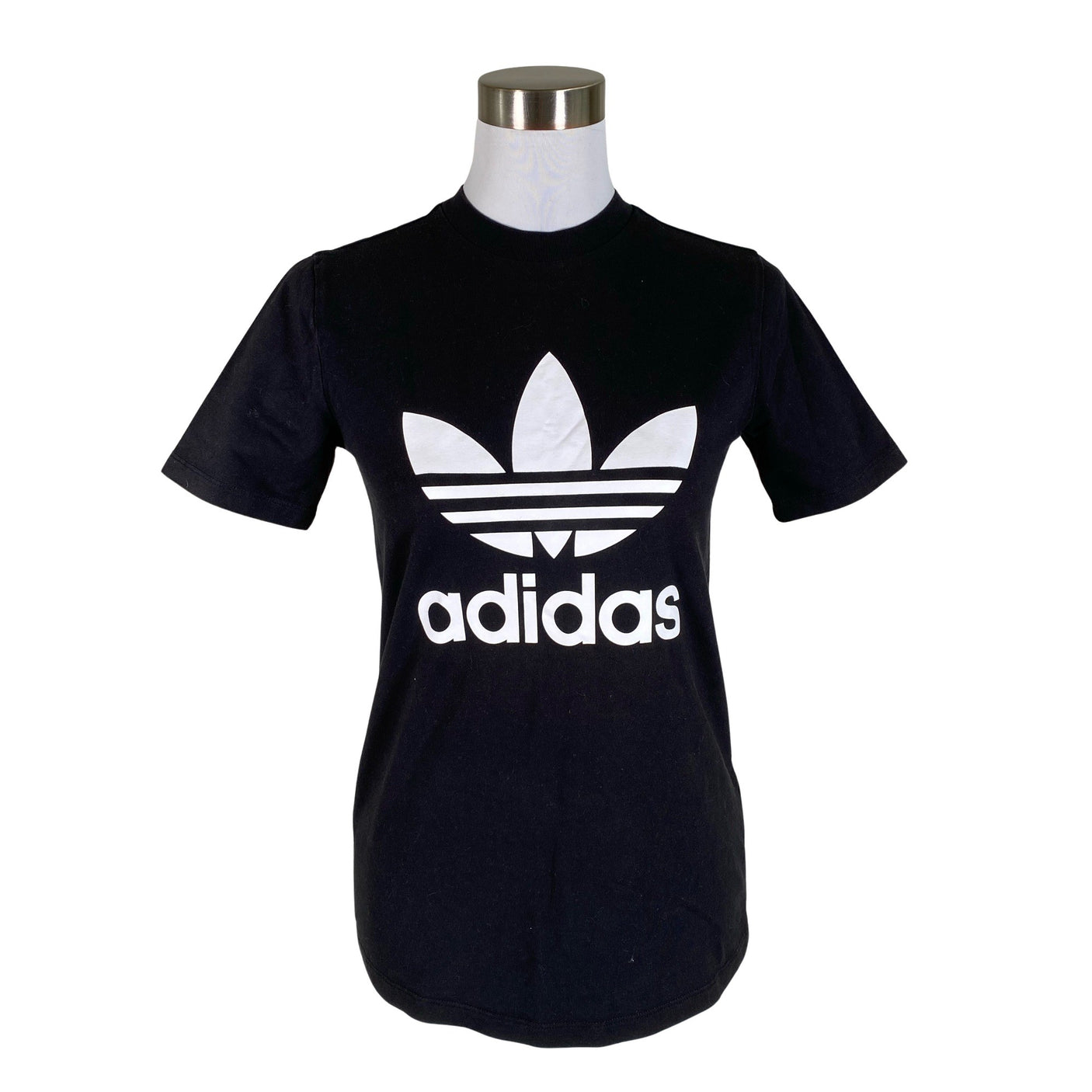 Naisten Adidas - T-paita, koko 36 - Musta (1)