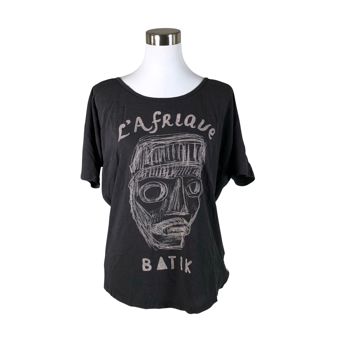 Naisten Maison Scotch - T-paita, koko 36 - Harmaa (1)