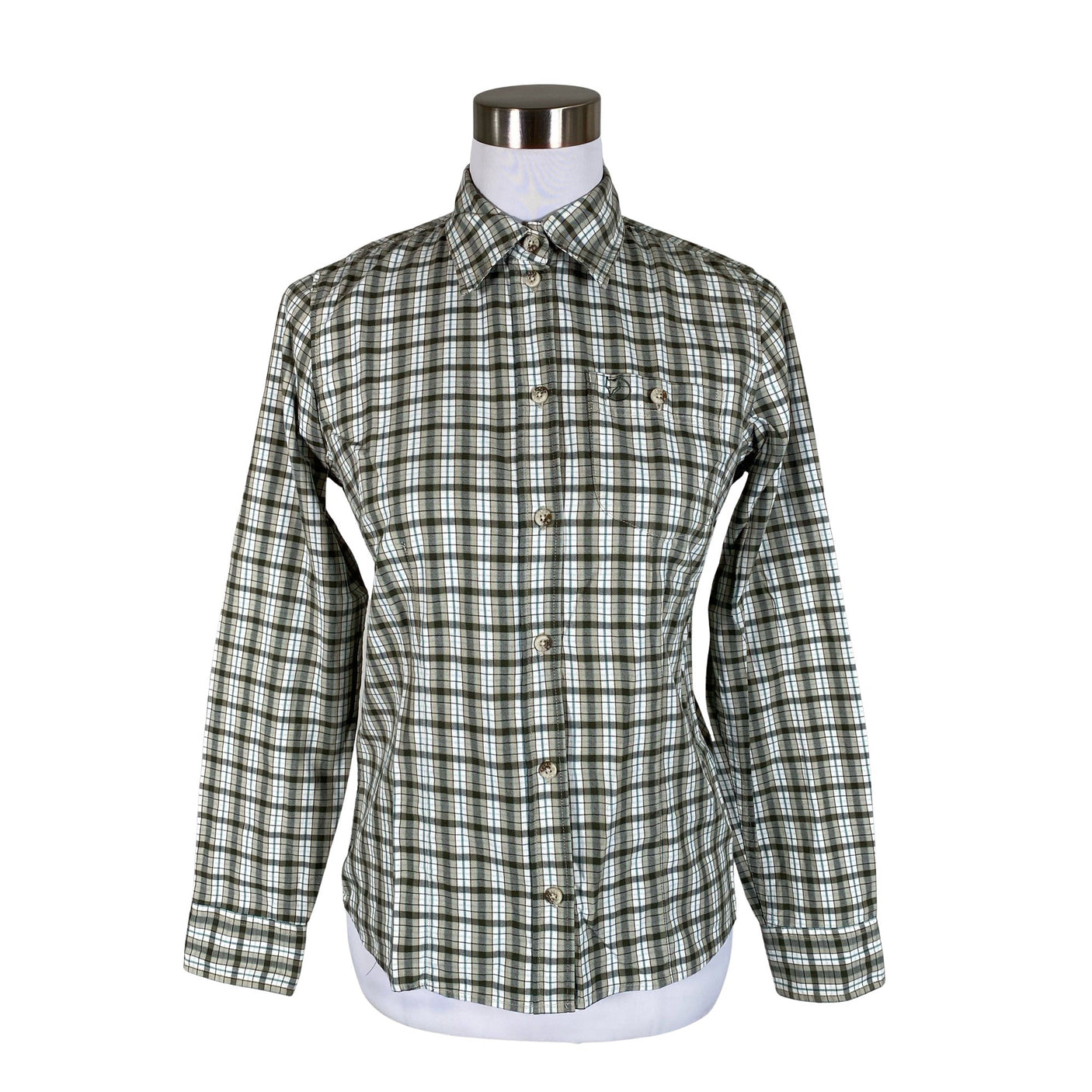 Naisten Fjällräven - Kauluspaita, koko 36 - Vihreä (1)