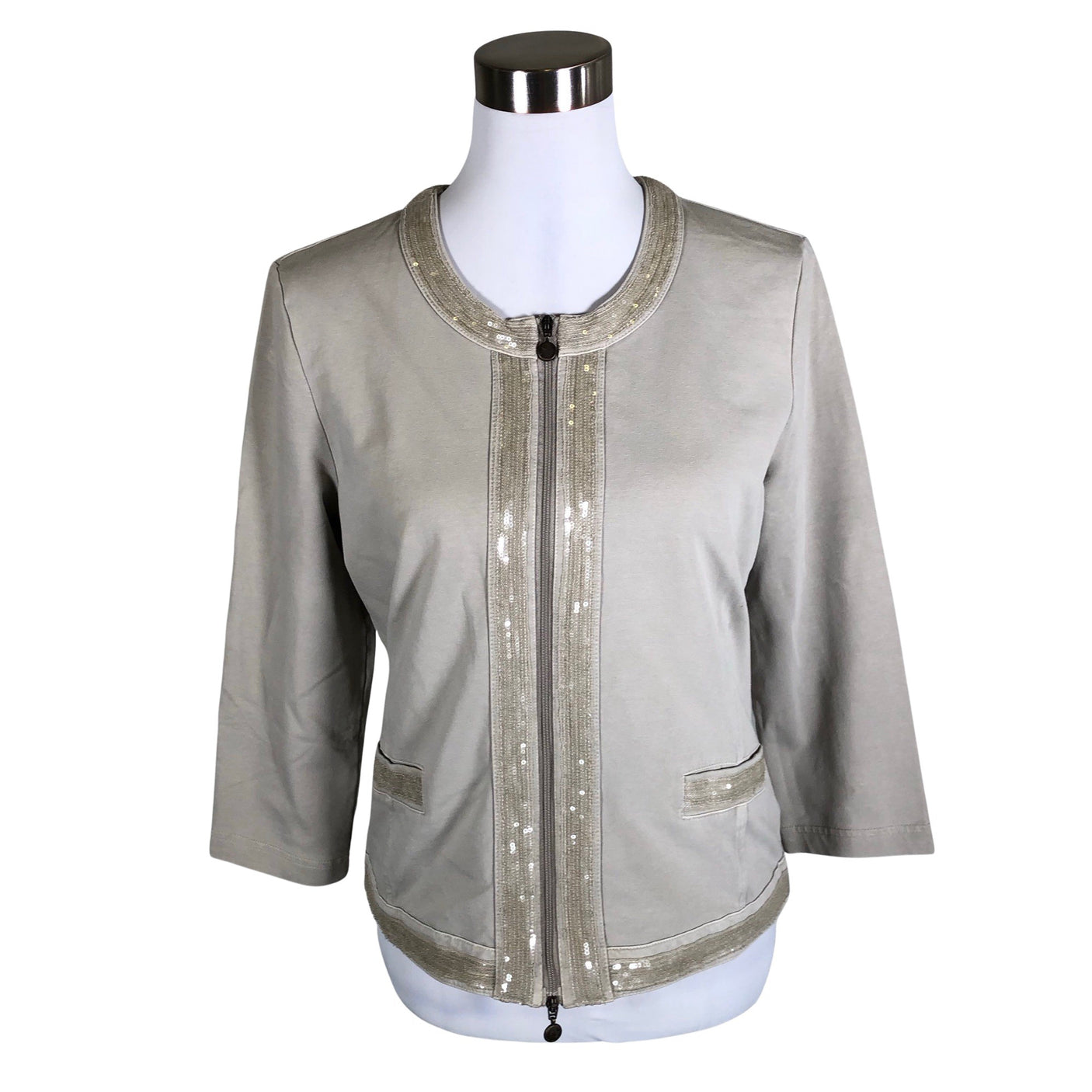 Naisten Gerry Weber - Collegejakku, koko 40 - Harmaa (1)