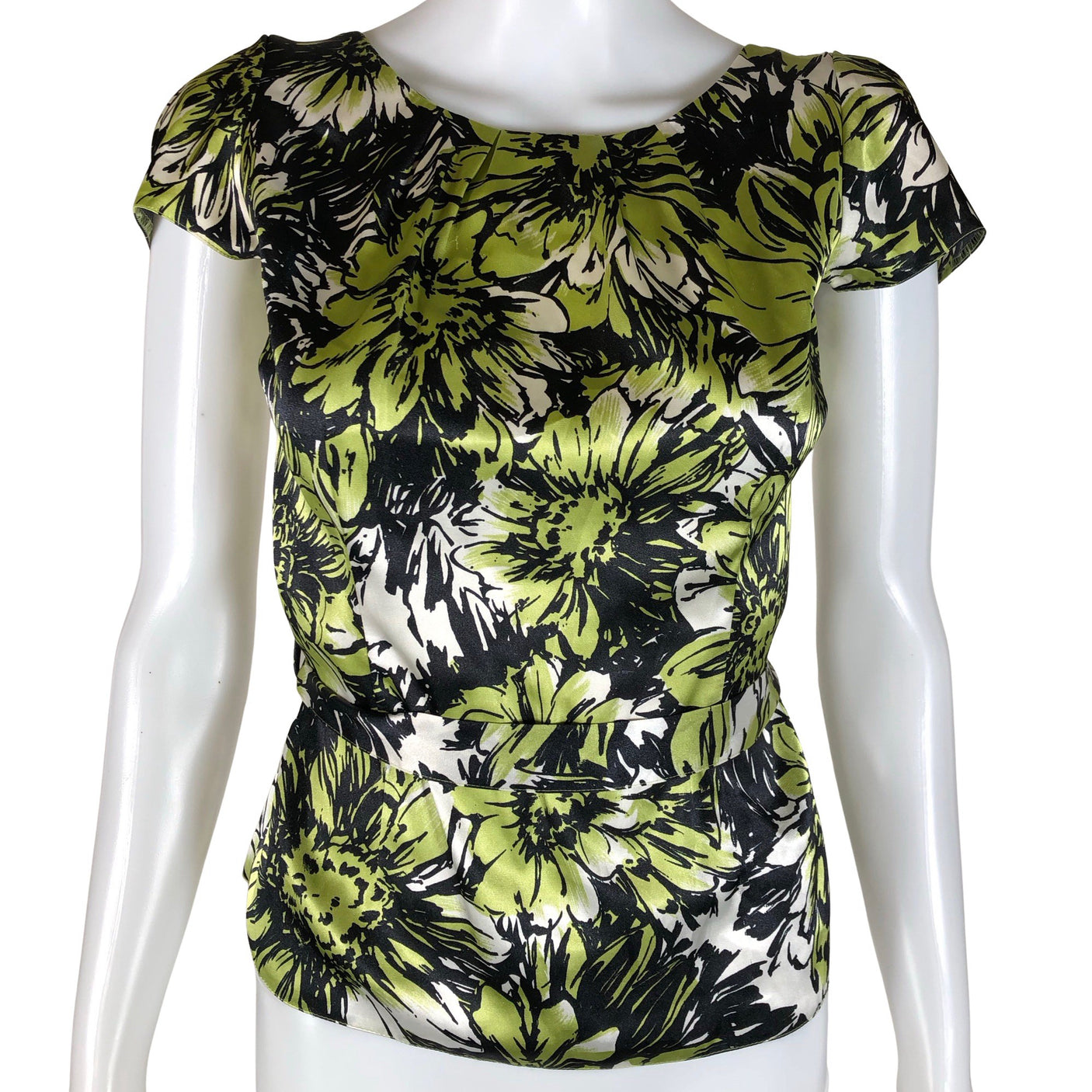 Naisten Debenhams - Lyhythihainen pusero, koko 36 - Vihreä (1)