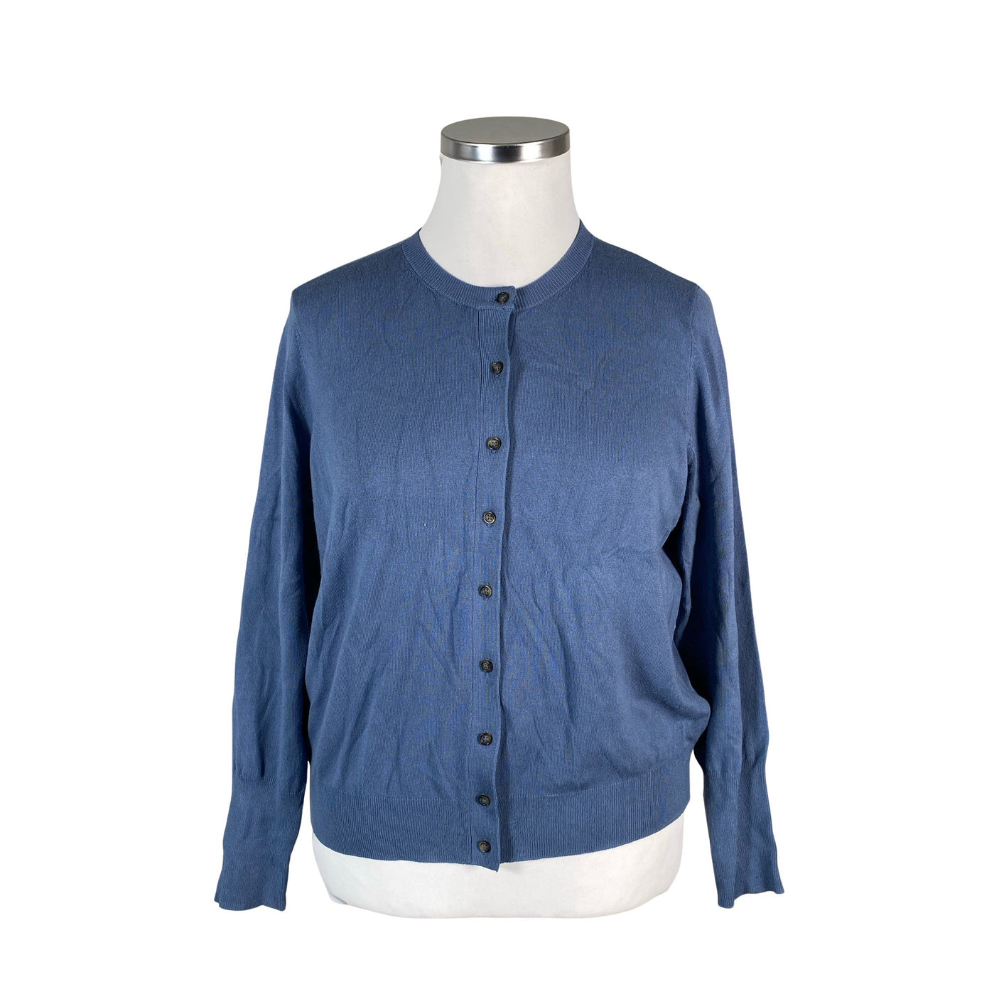 Naisten Marks&Spencer - Neuletakki, koko 46 - Sininen (1)