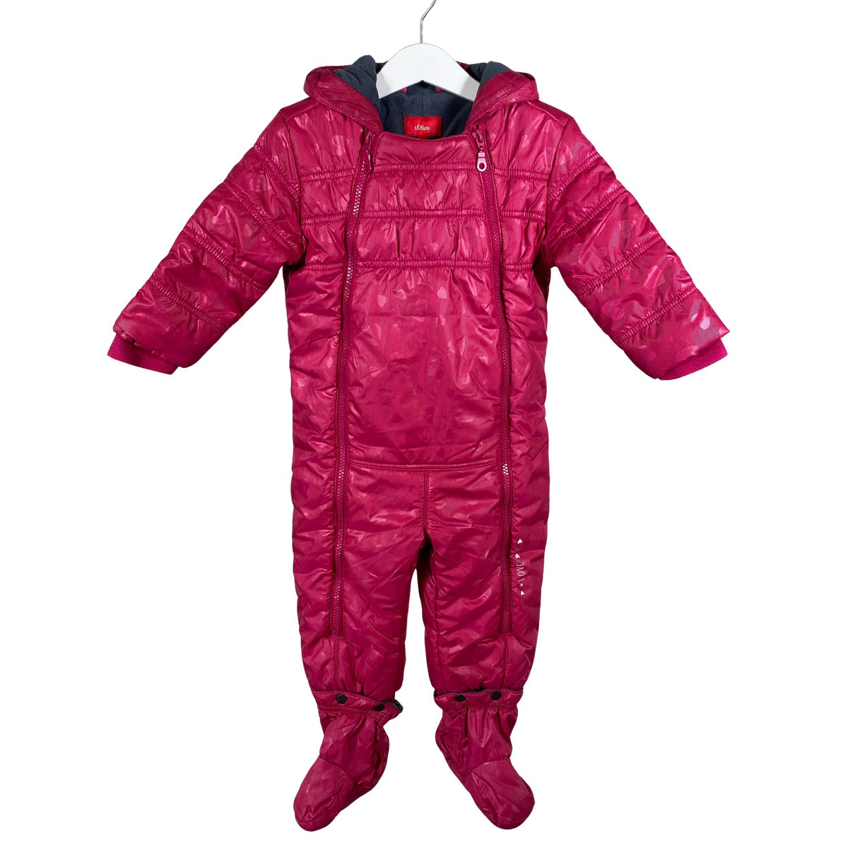 Unisex s.Oliver - Toppahaalari, koko 74 - 80 - Pinkki (1)