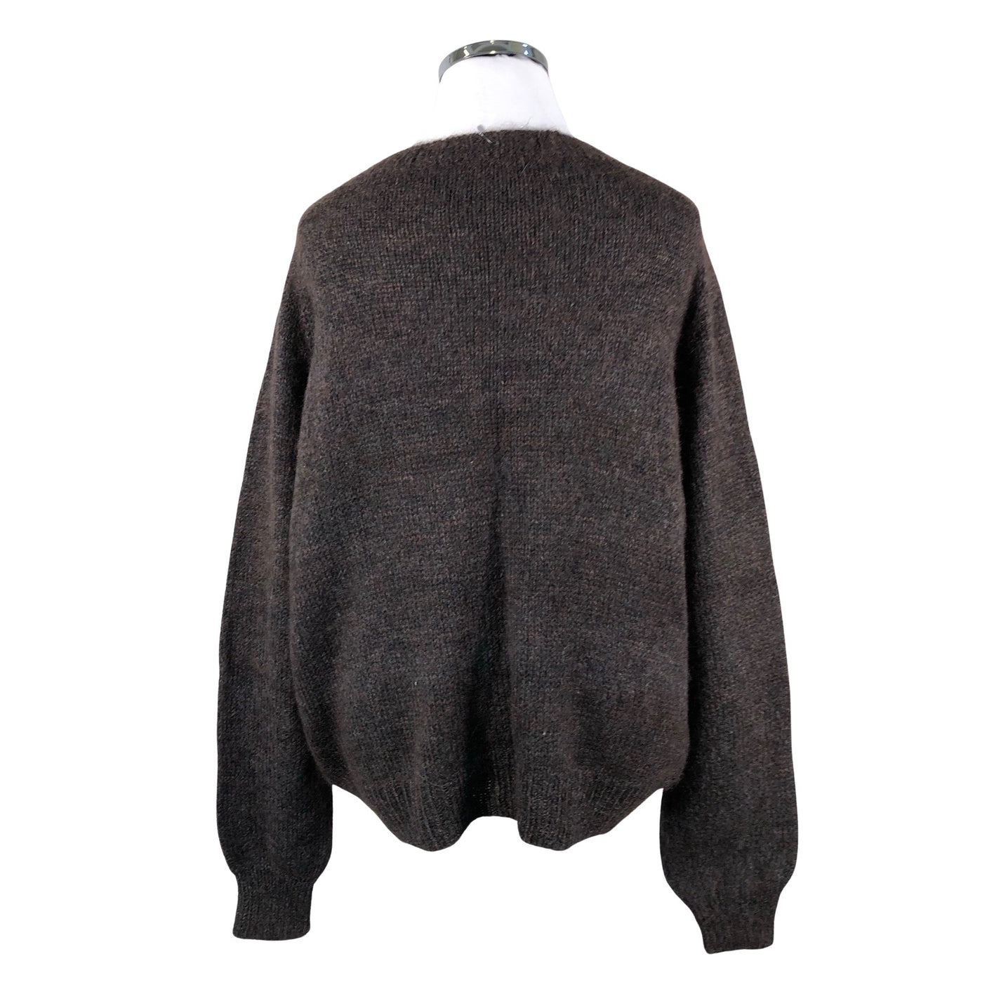 Naisten Handmade - Neulepaita, koko 46 - Ruskea (3)