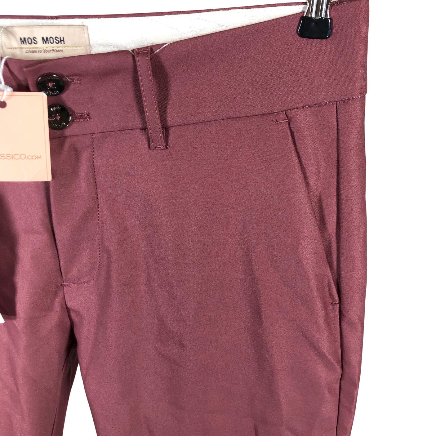 Naisten Mos Mosh - Suorat housut, koko 40 - Vaaleanpunainen (3)