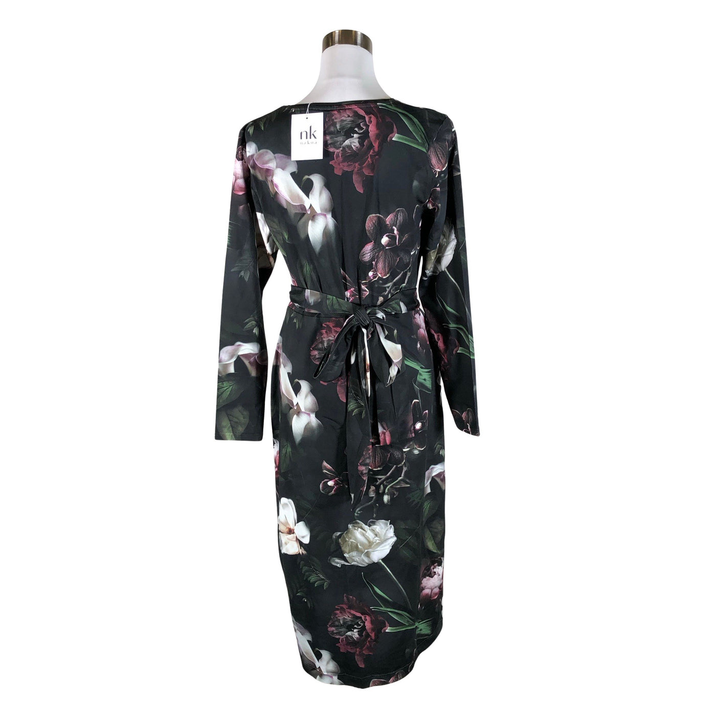 Naisten Nakoa - Trikoomekko, koko 40 - Musta (2)