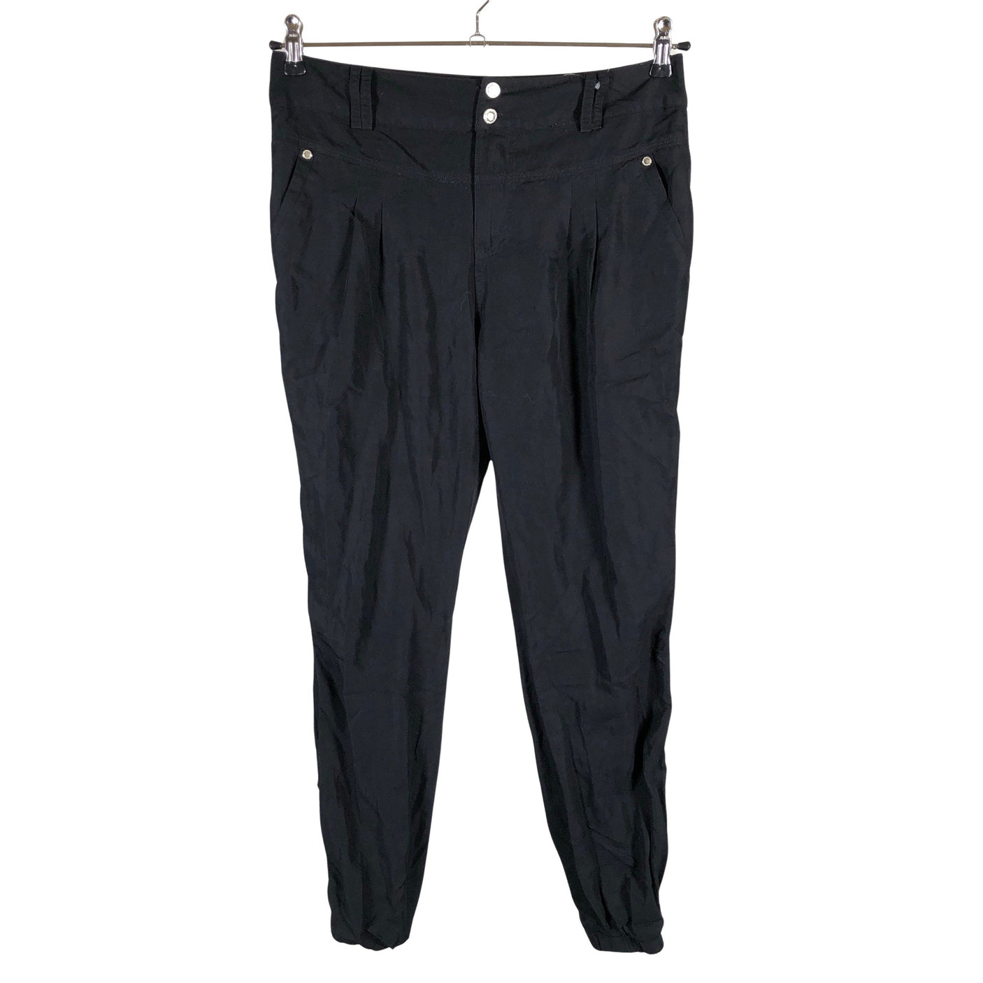 Naisten Morgan - Kangashousut, koko 38 - Musta (1)