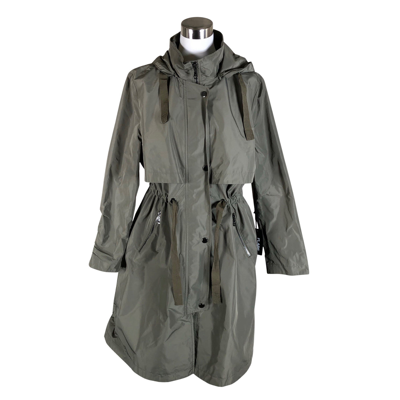 Naisten Flare Collection - Ulkoilutakki, koko 38 - Vihreä (1)