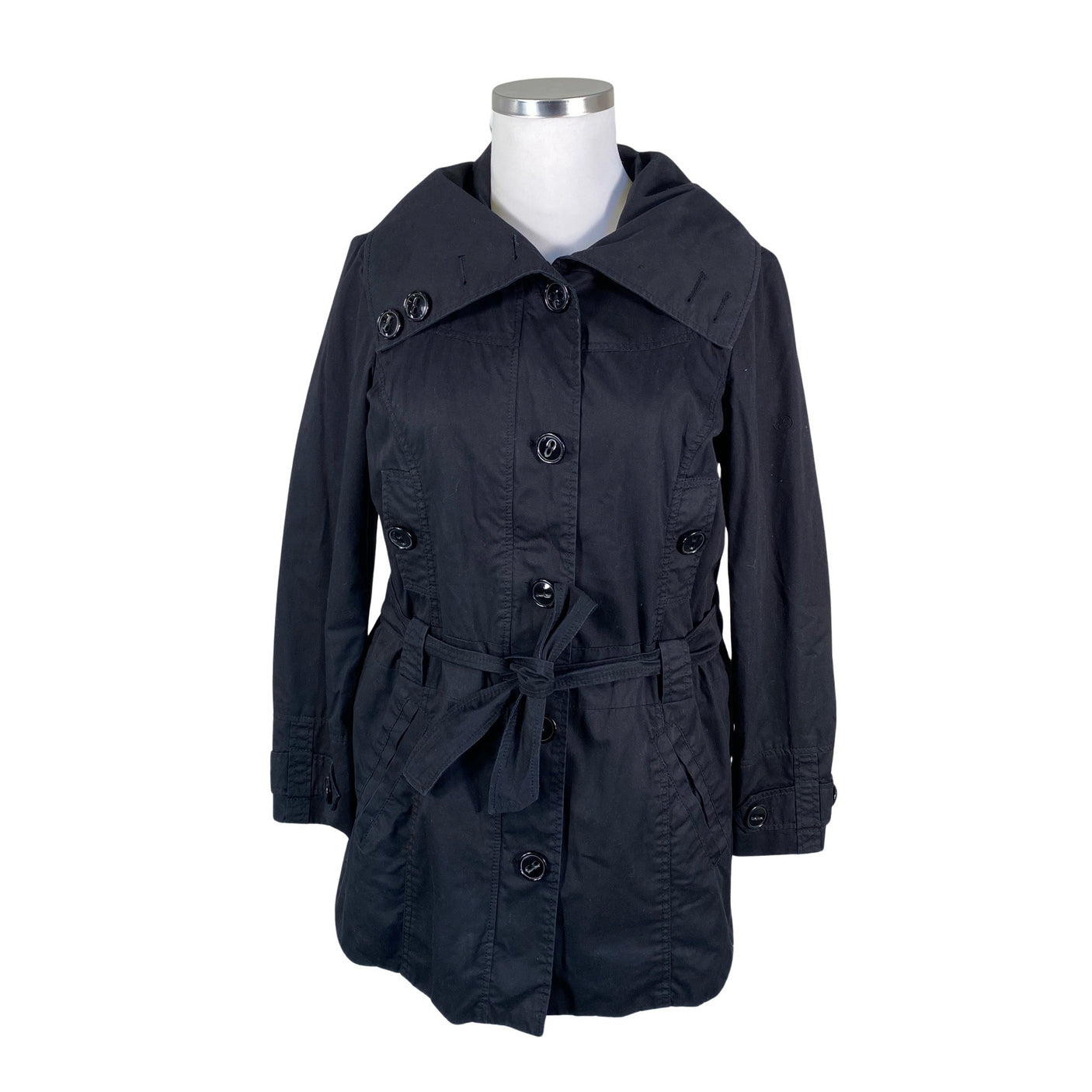 Naisten Esprit - Trenssitakki, koko 42 - Musta (1)