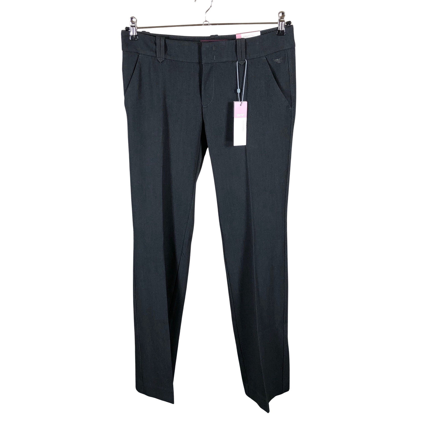 Naisten Esprit - Suorat housut, koko 38 - Musta (1)