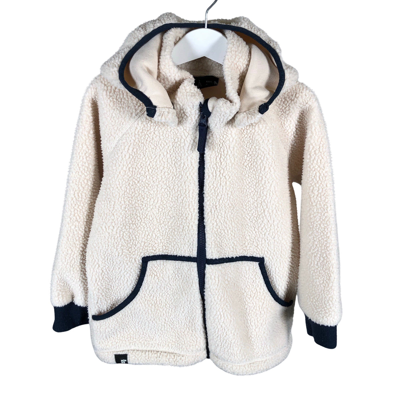 Unisex Neomondo - Fleecetakki, koko 110 - 116 - Beige (1)